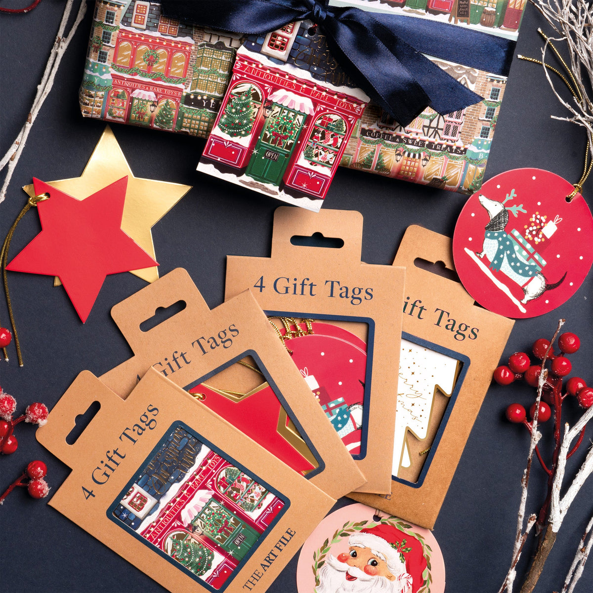A collection of beautiful gift tags.