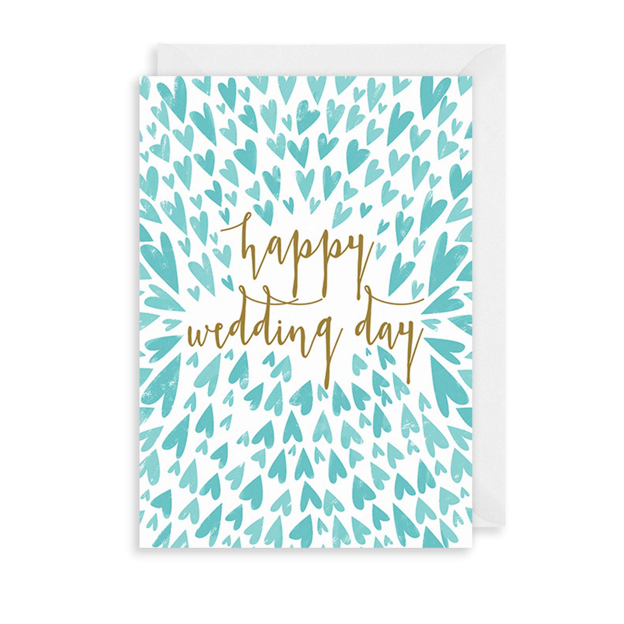 Happy Wedding Greetings Card The Art File