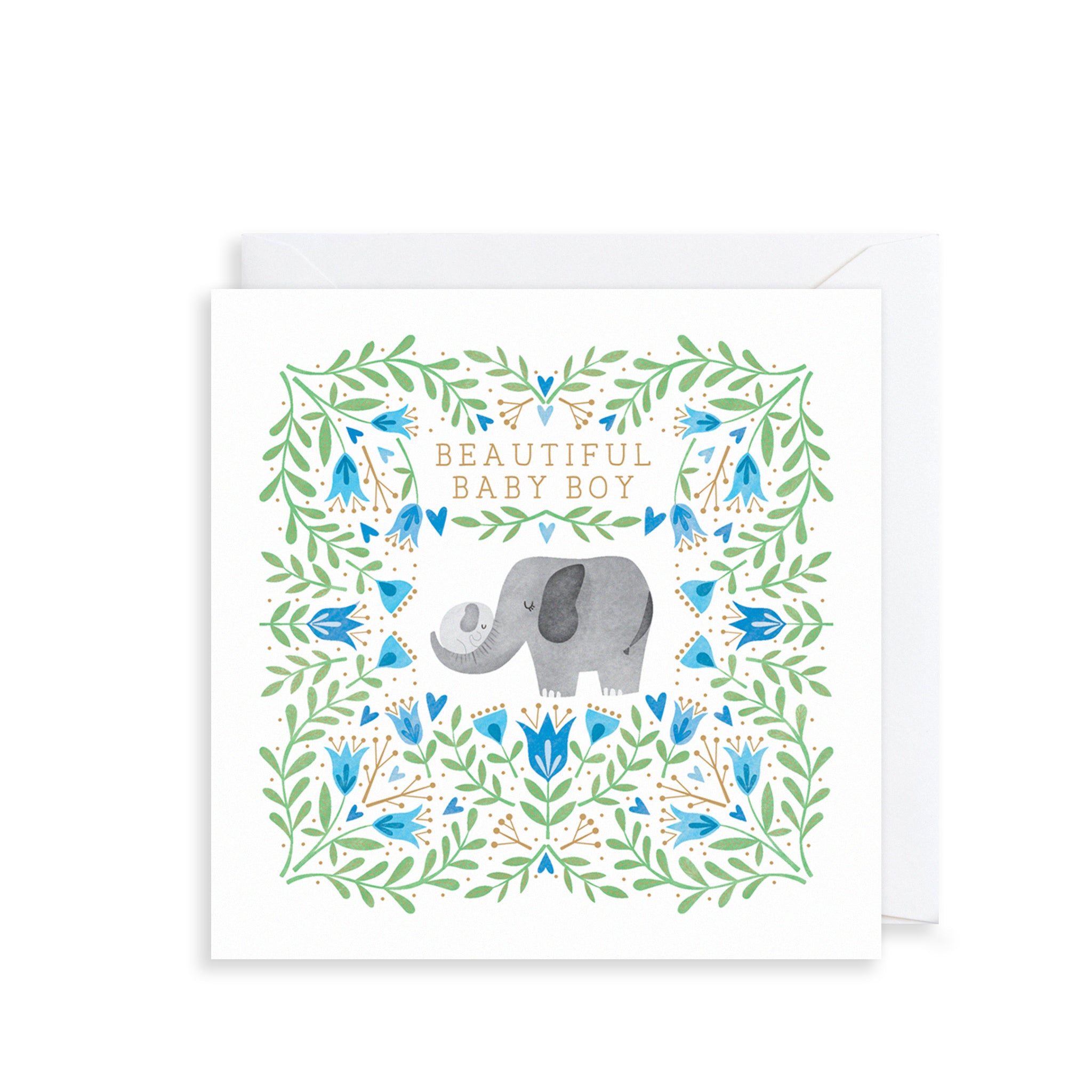 Beautiful Baby Boy Greetings Card The Art File