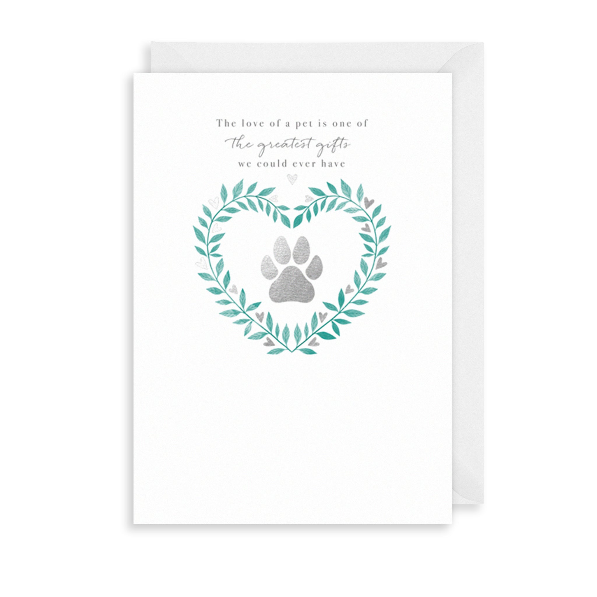 Pet Condolence Greetings Card The Art File