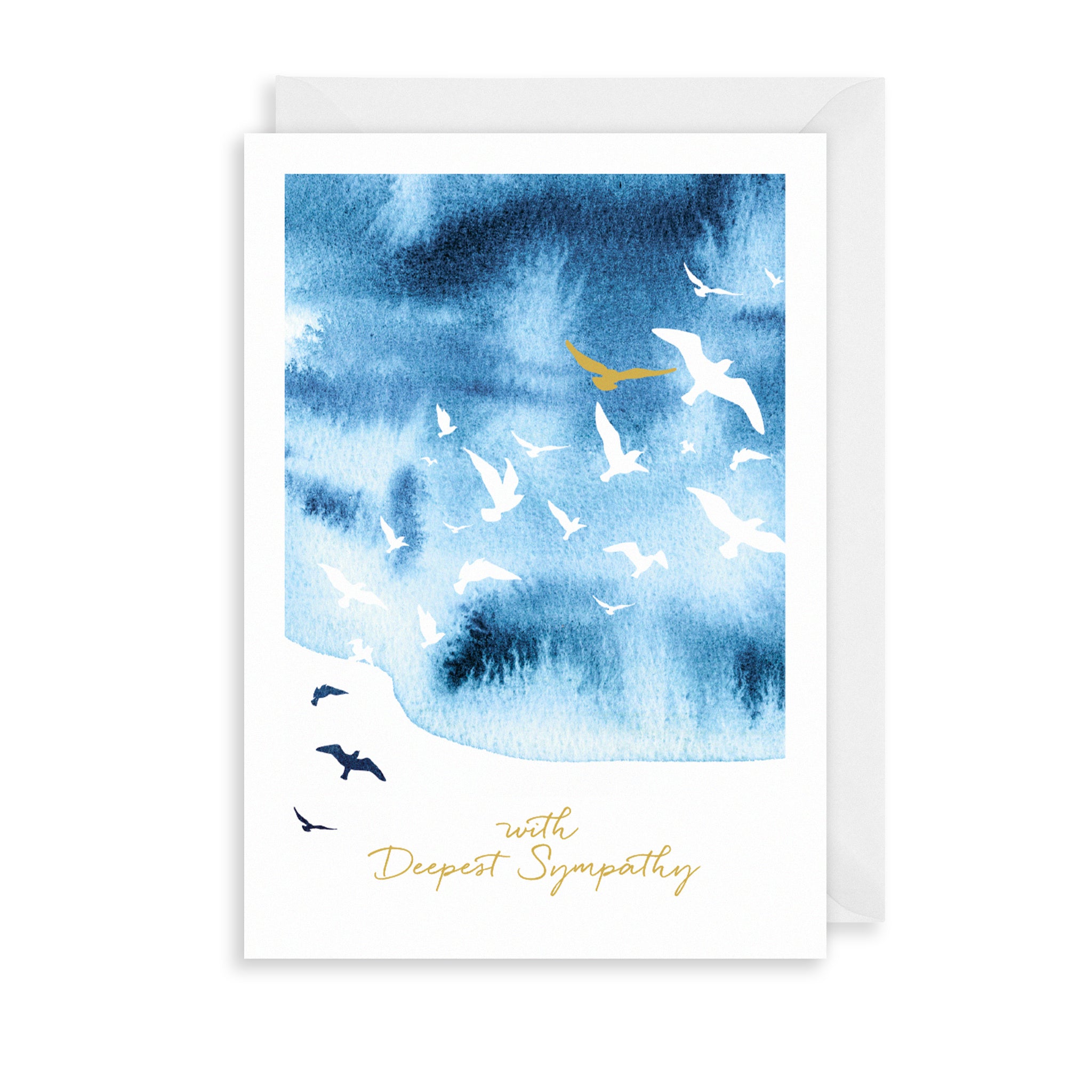 Sympathy Birds Greetings Card The Art File