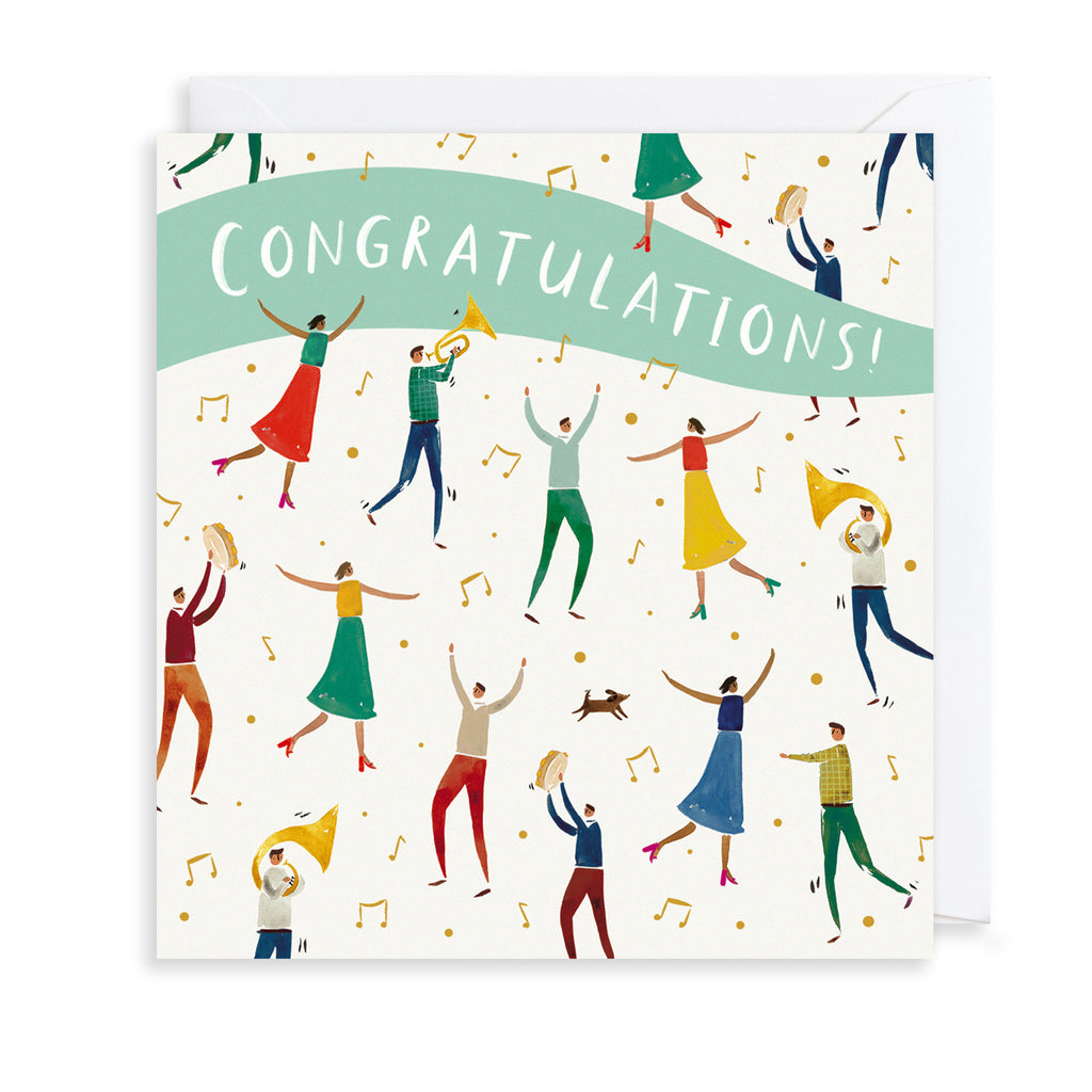 Musical Congratulations Greetings Card The Art File