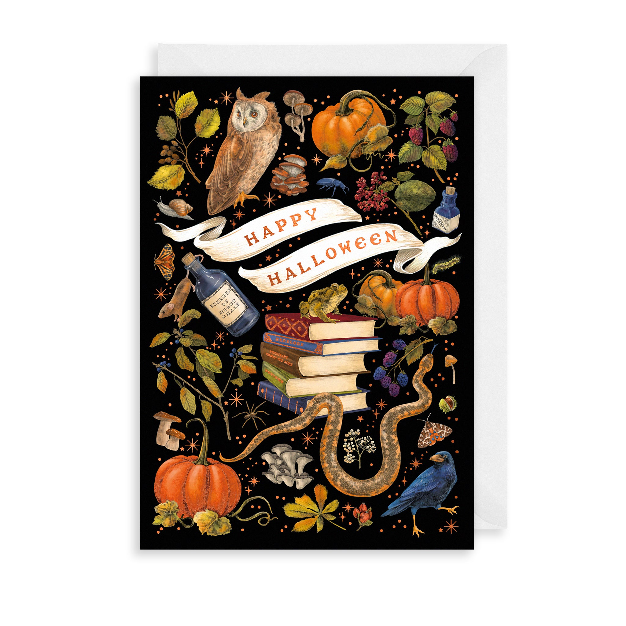 Happy Halloween Greetings Card