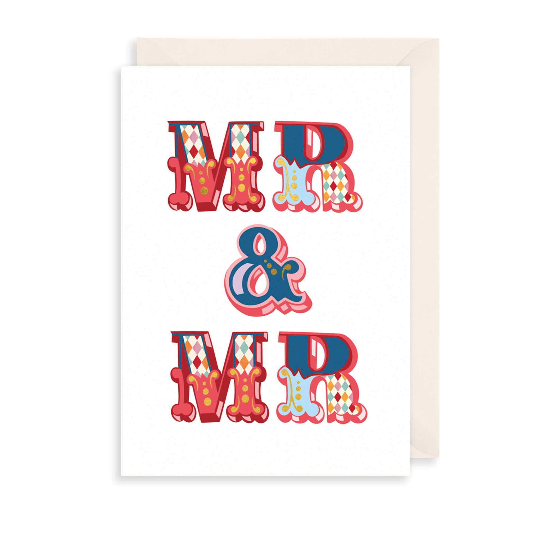 Mr & Mr Wedding Card