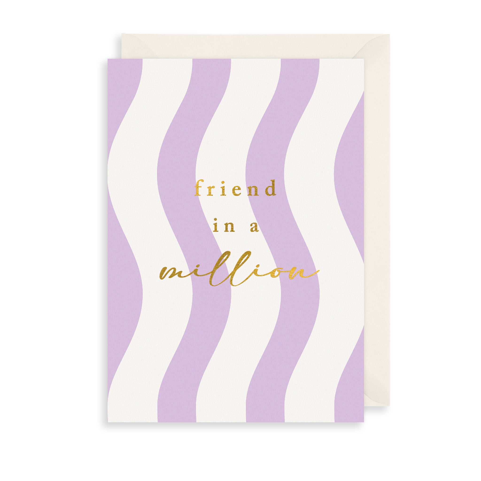 Friend in a Million Friendship Greetings Card