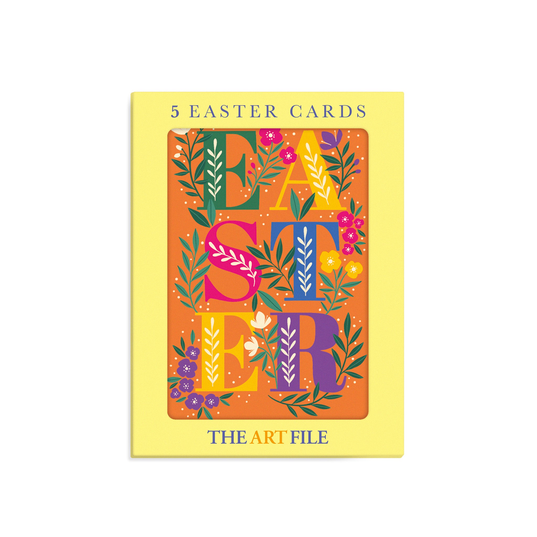 Easter Message Pack of 5 Easter Cards