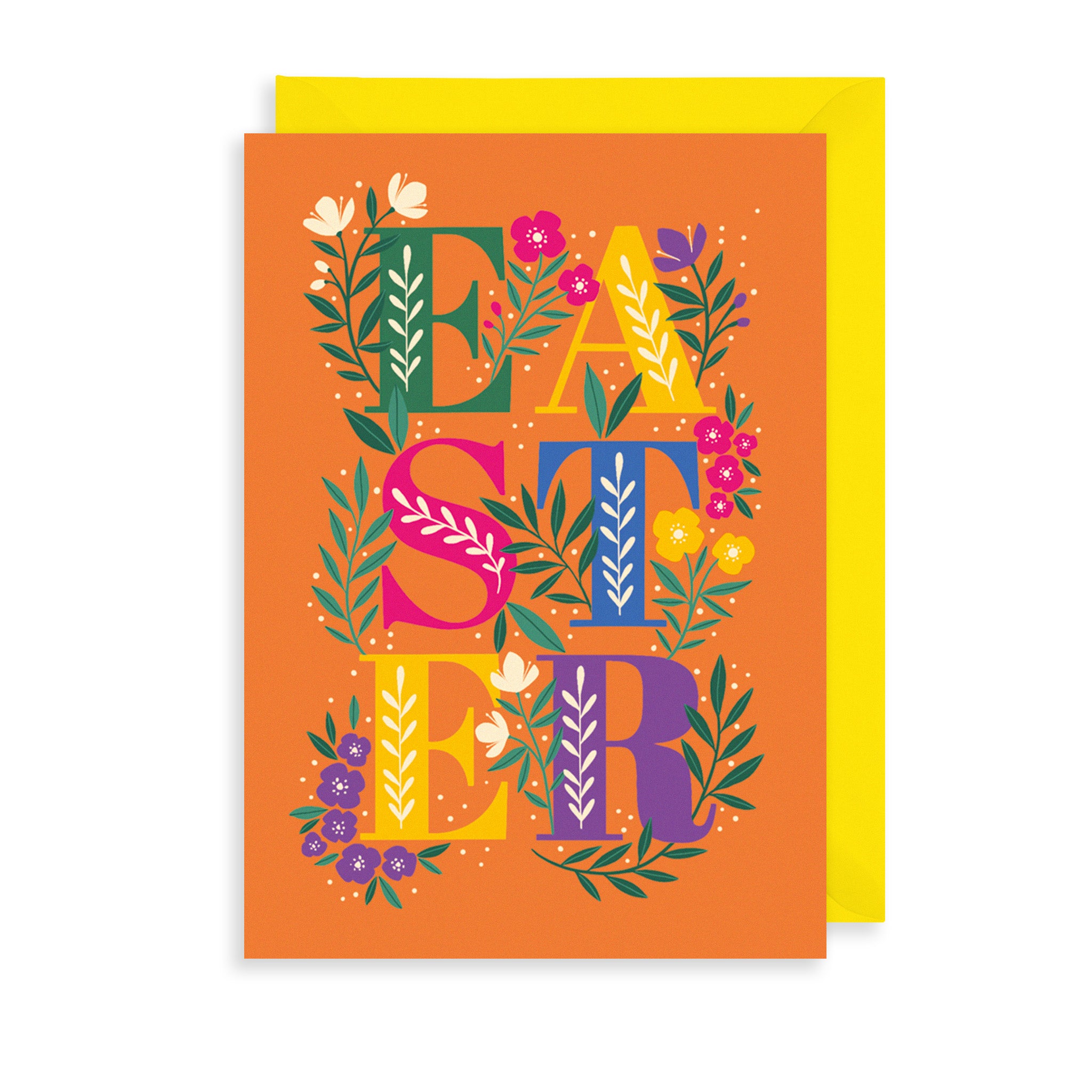Easter Message Greetings Card The Art File