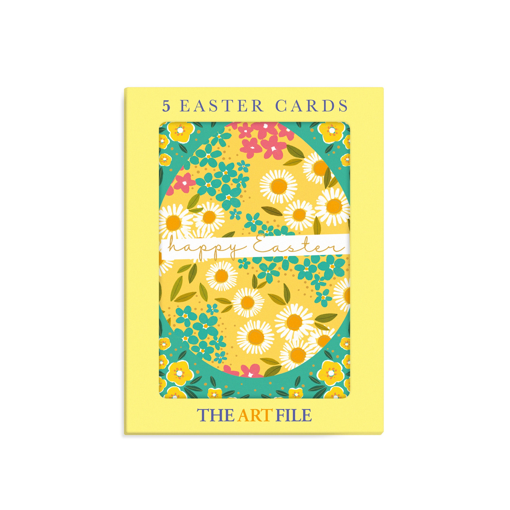Happy Easter Pack of 5 Easter Cards