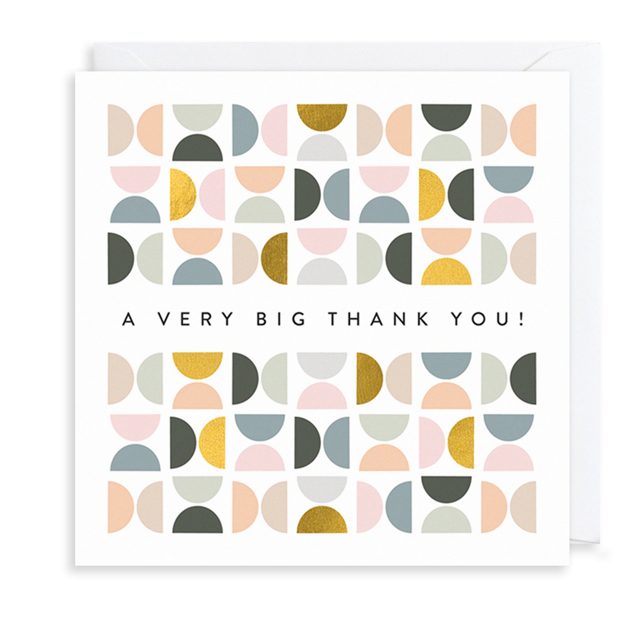 A Very Big Thank You Greetings Card The Art File