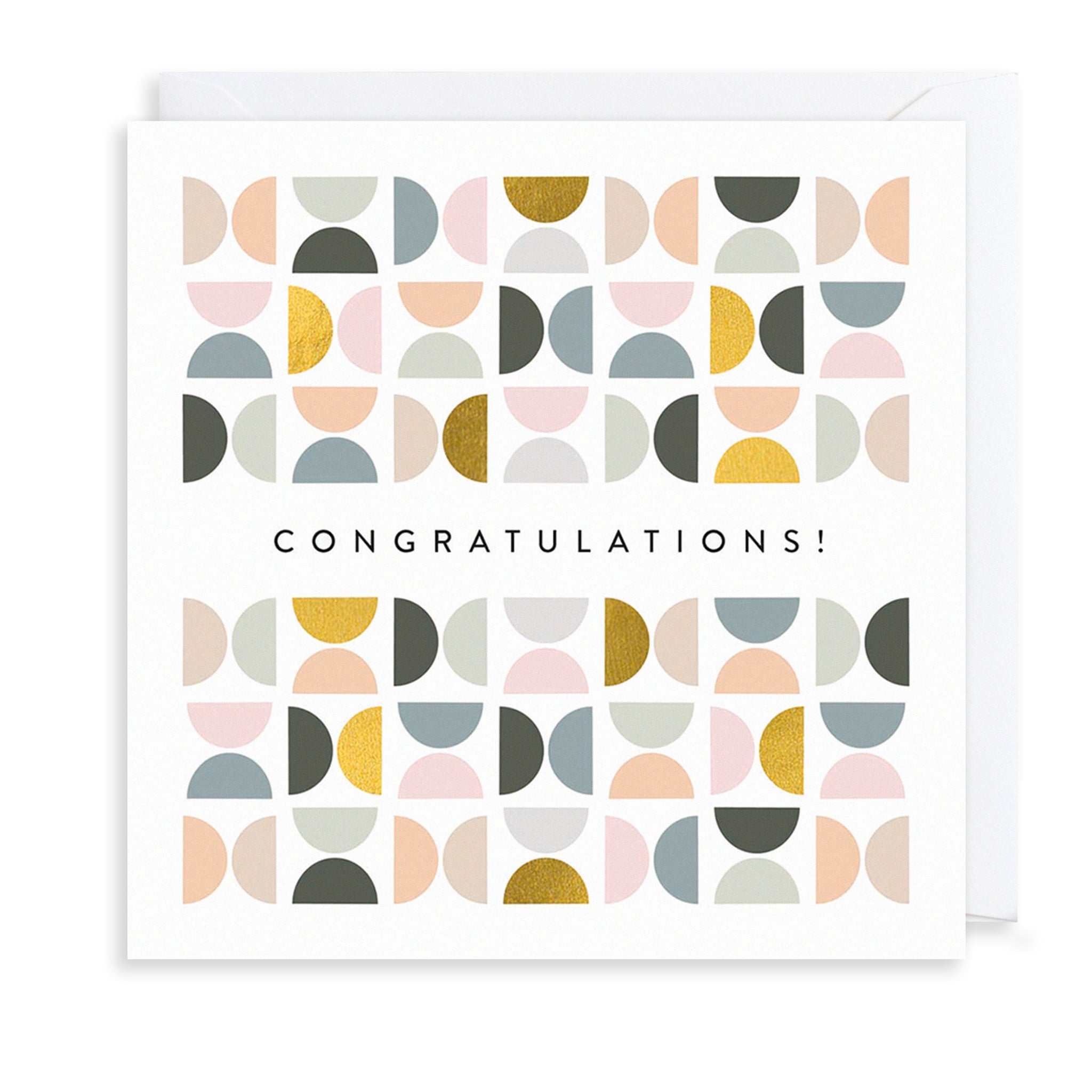Congratulations Mosaic Greetings Card The Art File
