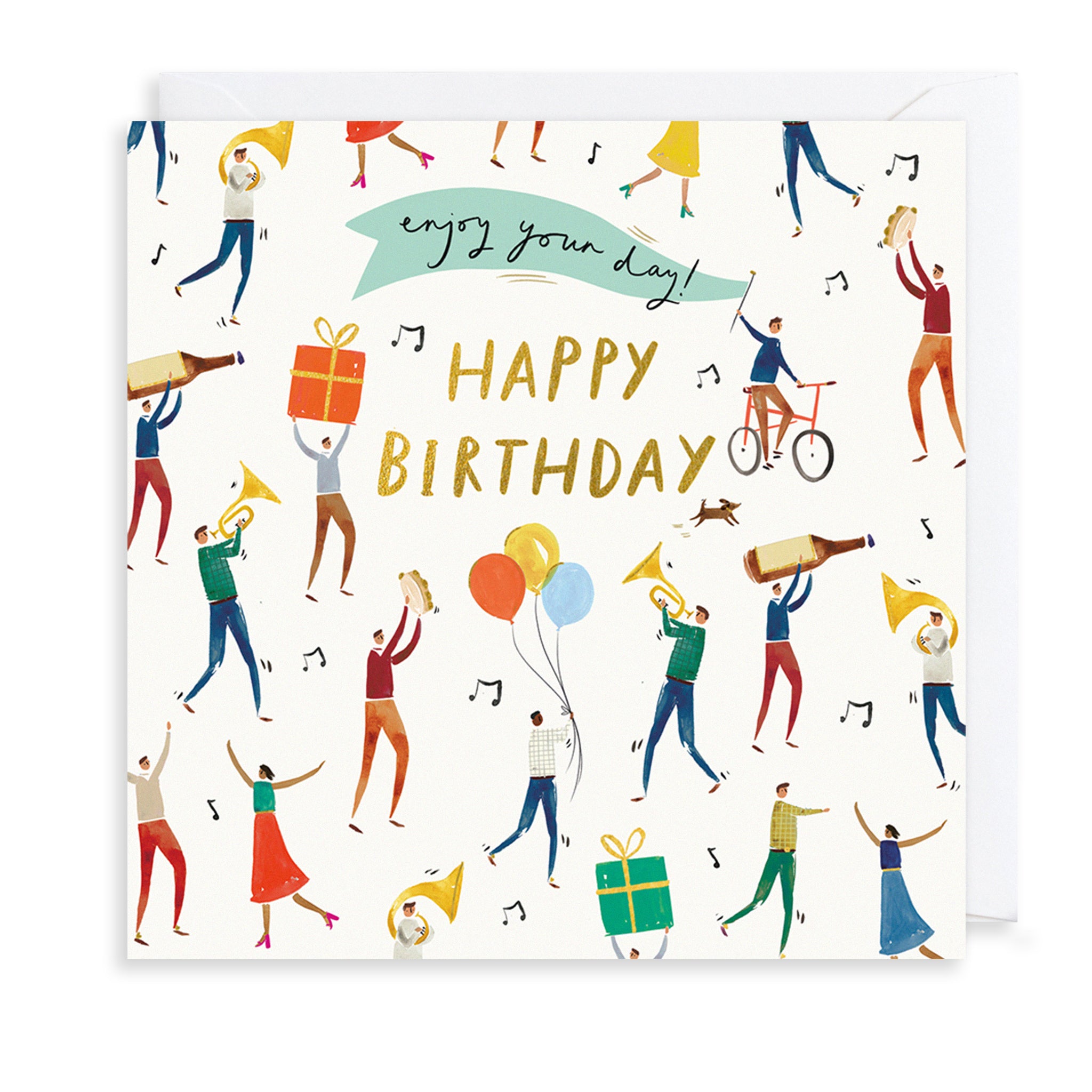 Enjoy Maestro Greetings Card The Art File