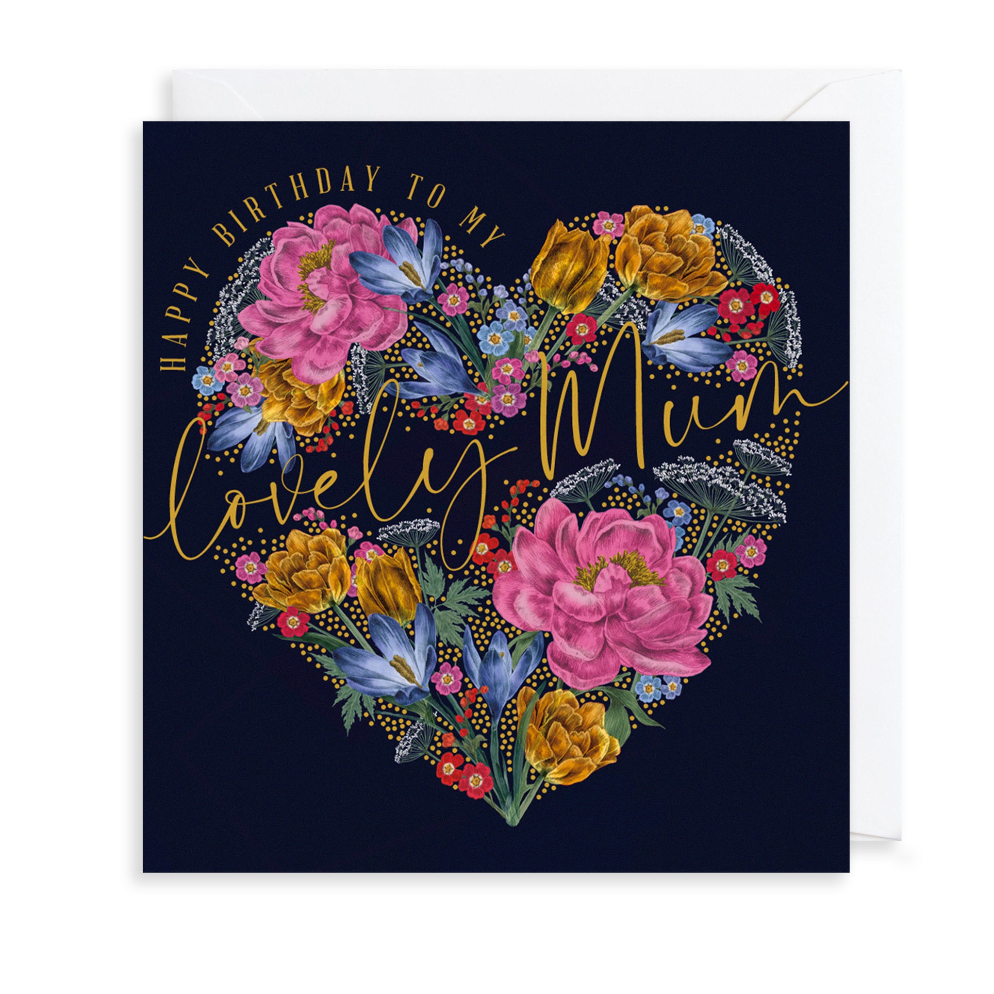 Lovely Mum Greetings Card The Art File