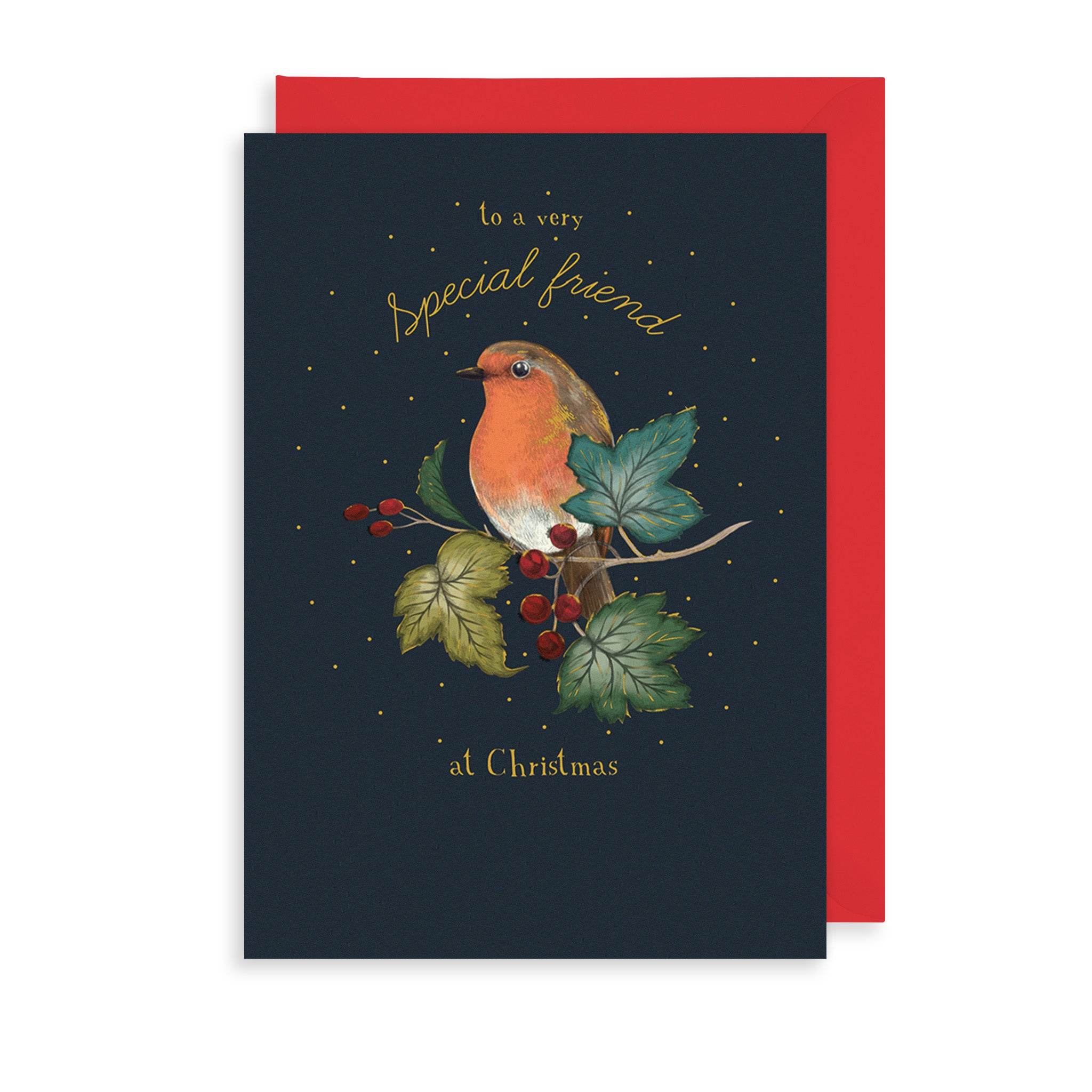 Special Friend Christmas Card The Art File