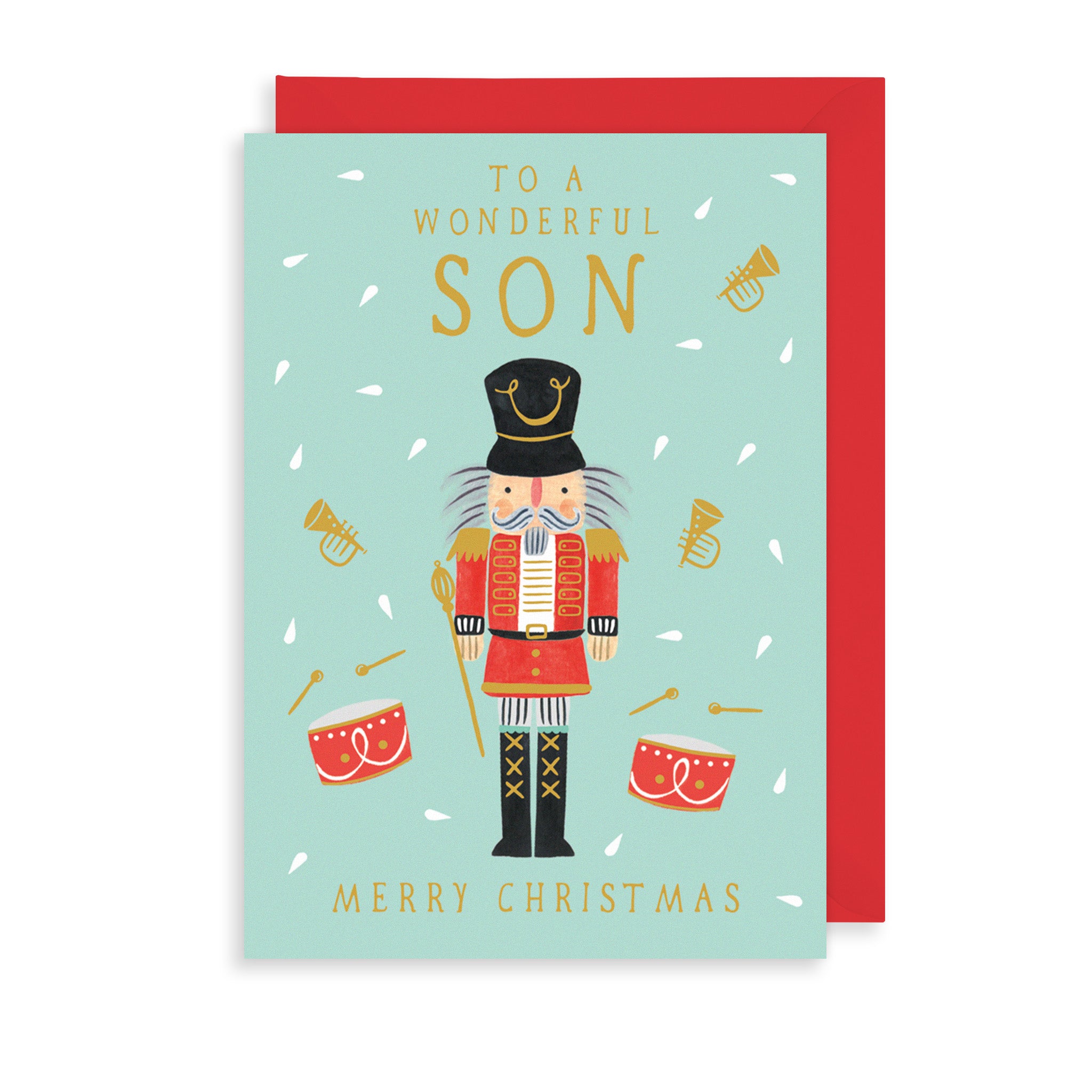 Nutcracker Son Christmas Card The Art File