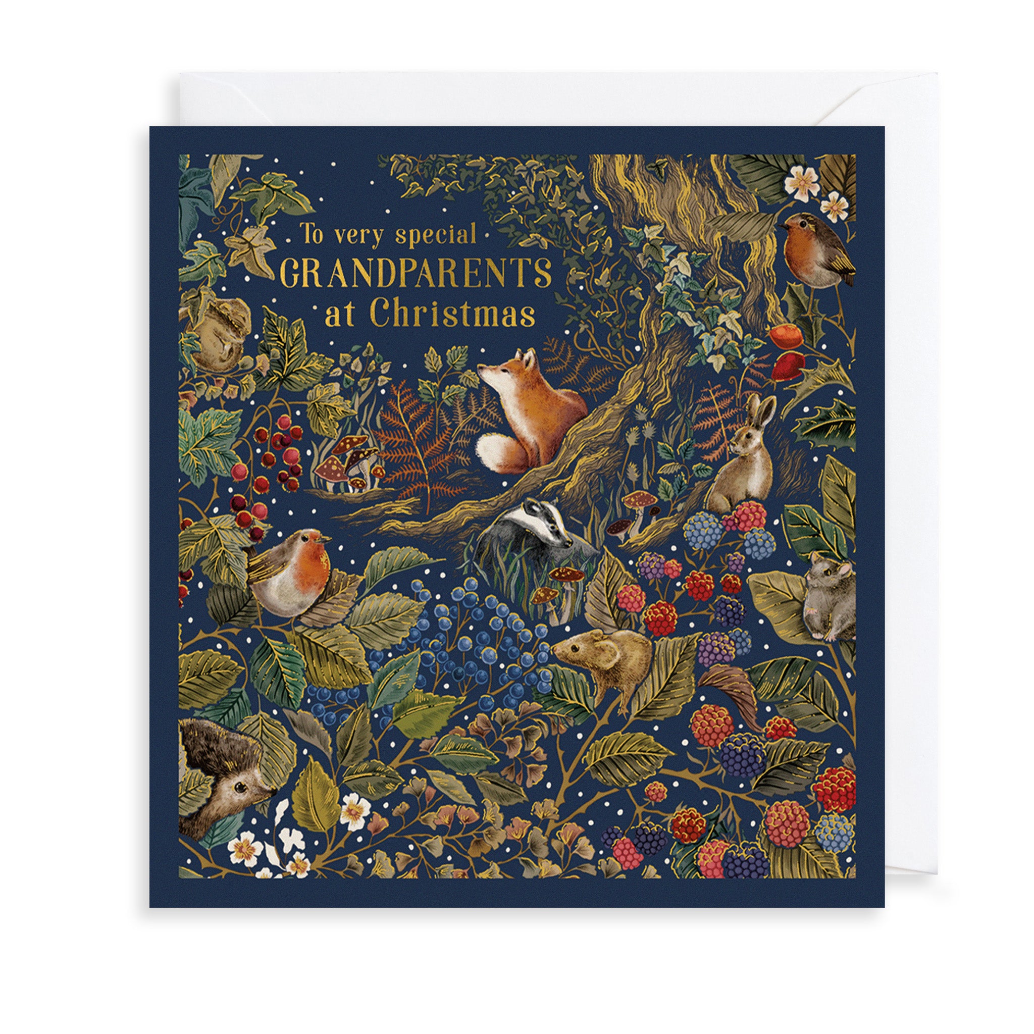 Very Special Grandparents Christmas Card The Art File