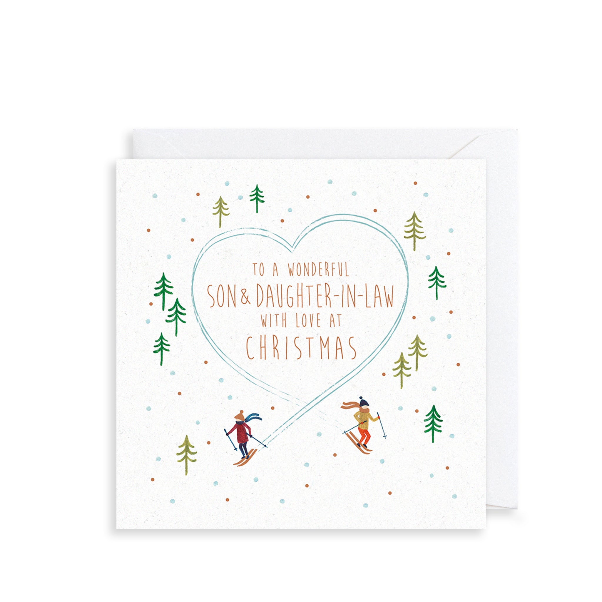 Son & Daughter In Law Christmas Card The Art File