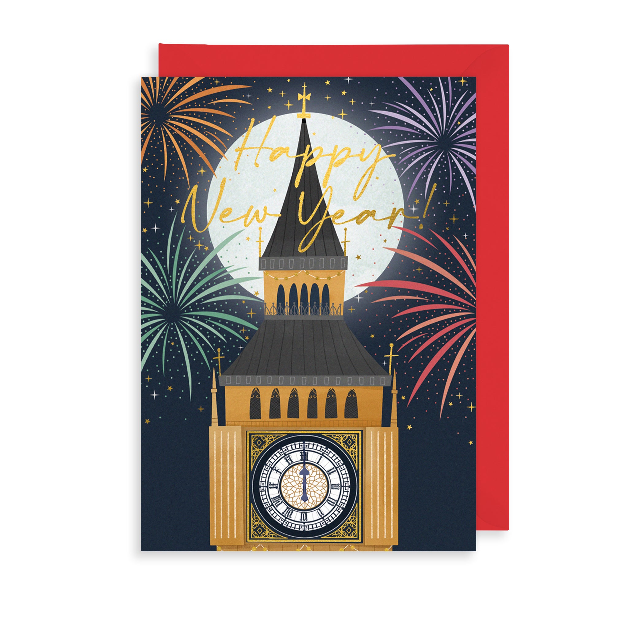 New Year Christmas Card