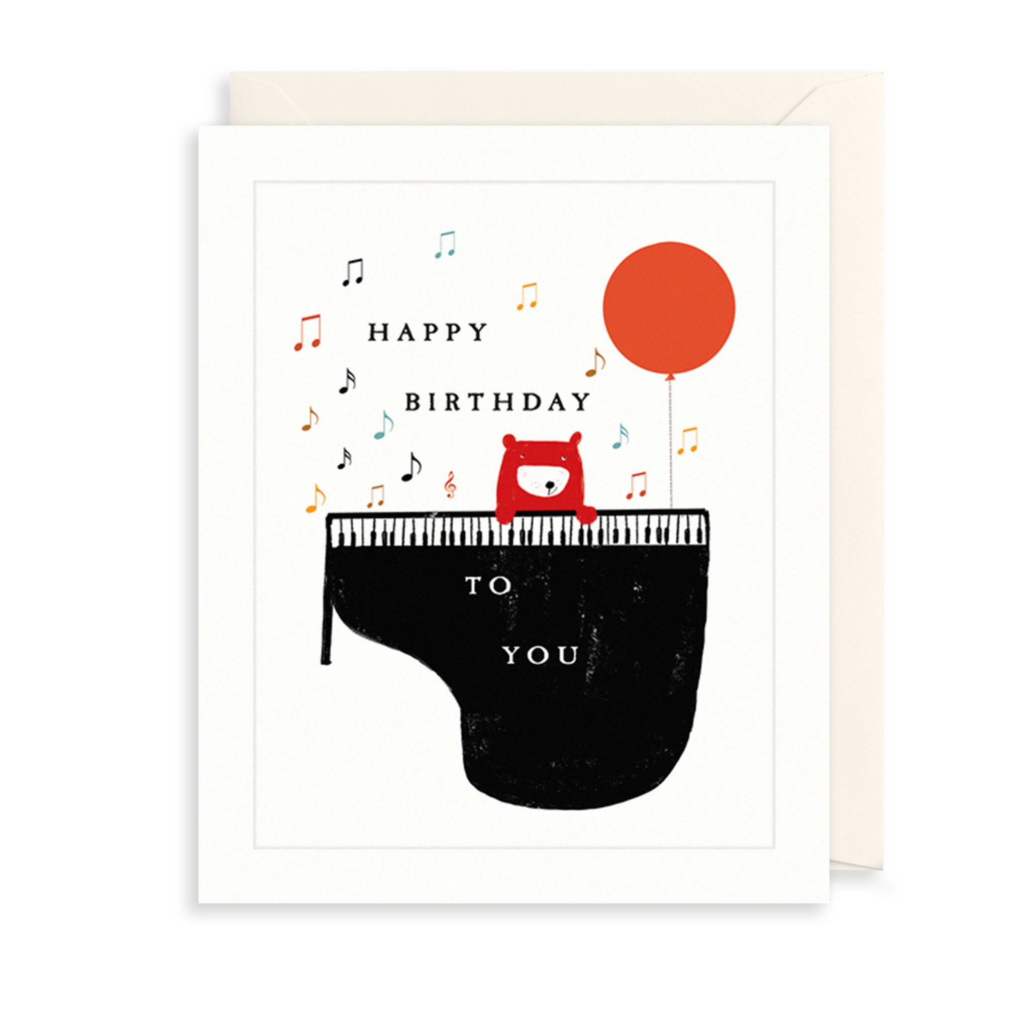 Grand Piano Greetings Card The Art File