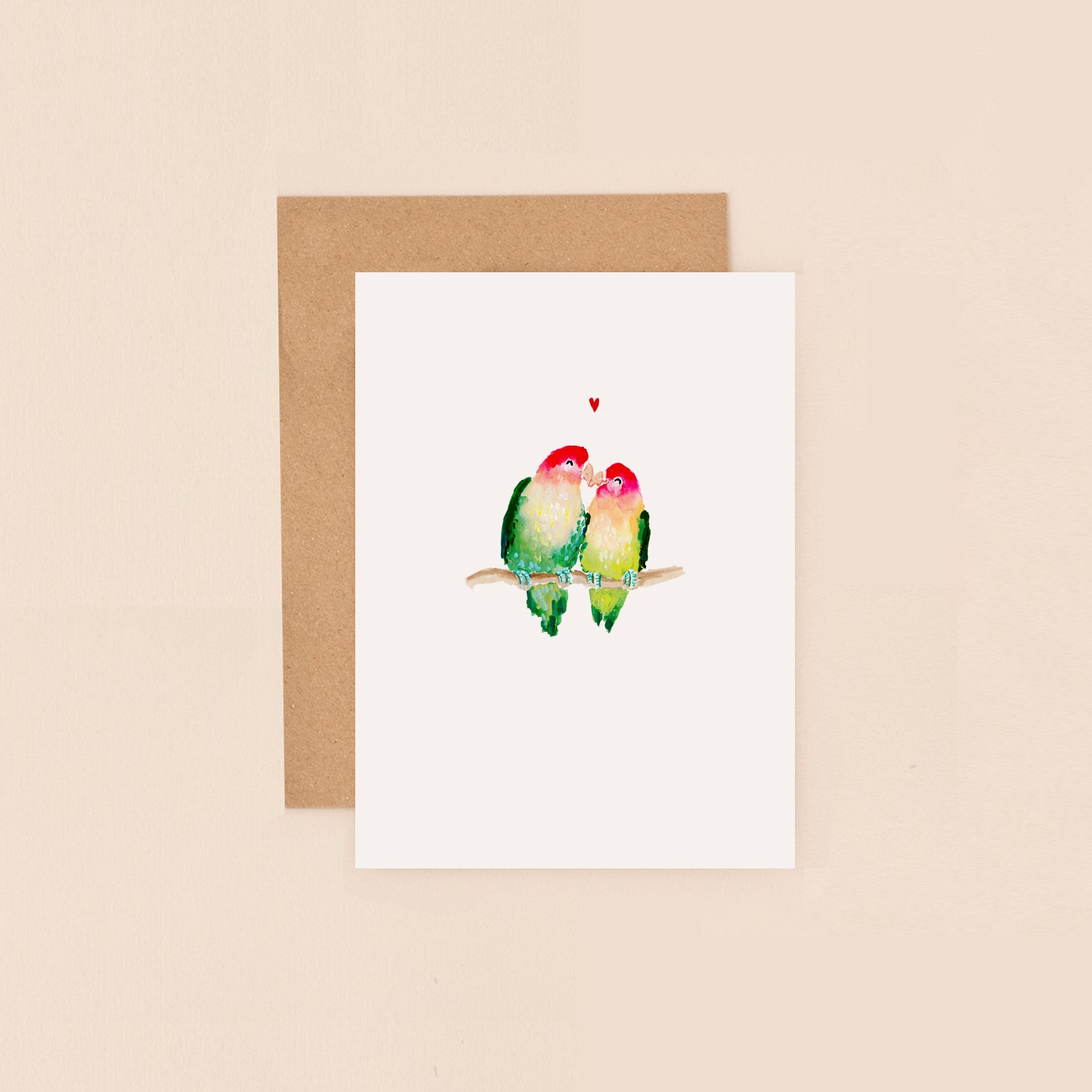 Love Birds Mini Card