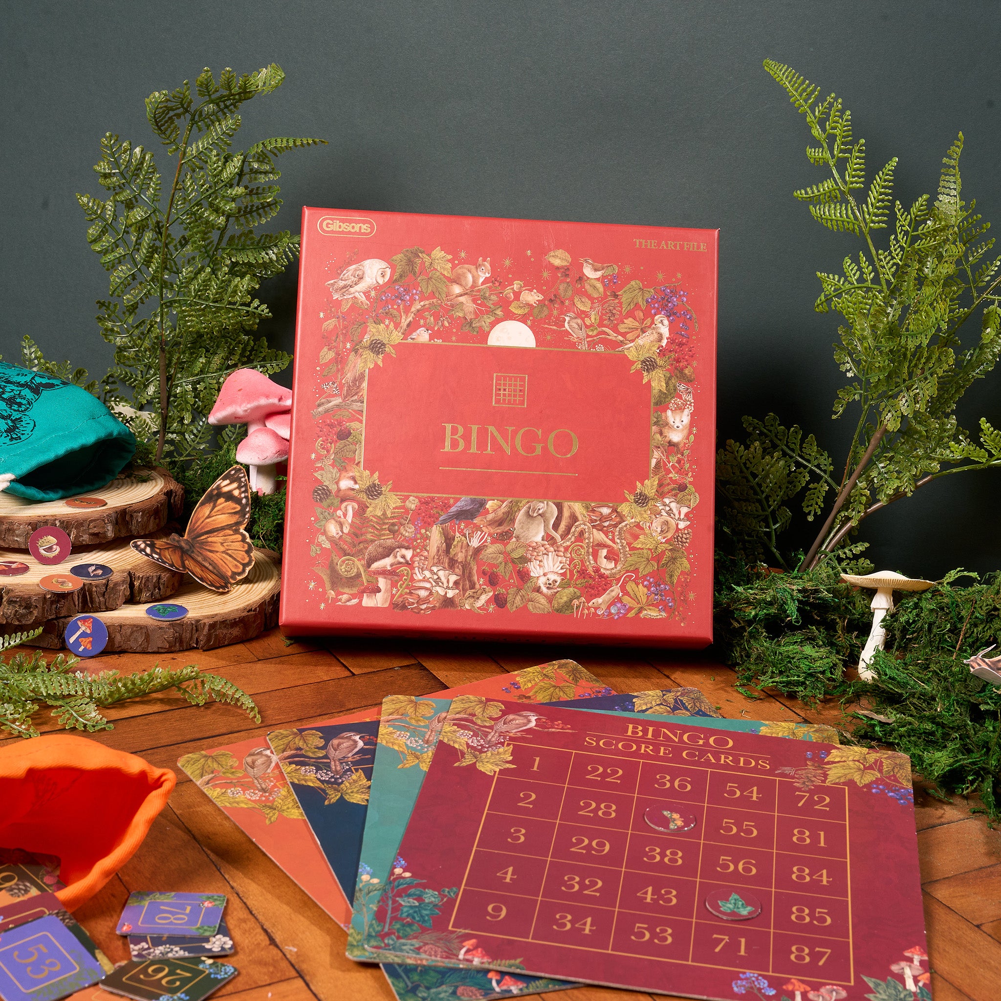 Bingo Board Game - The Art File x Gibsons Games