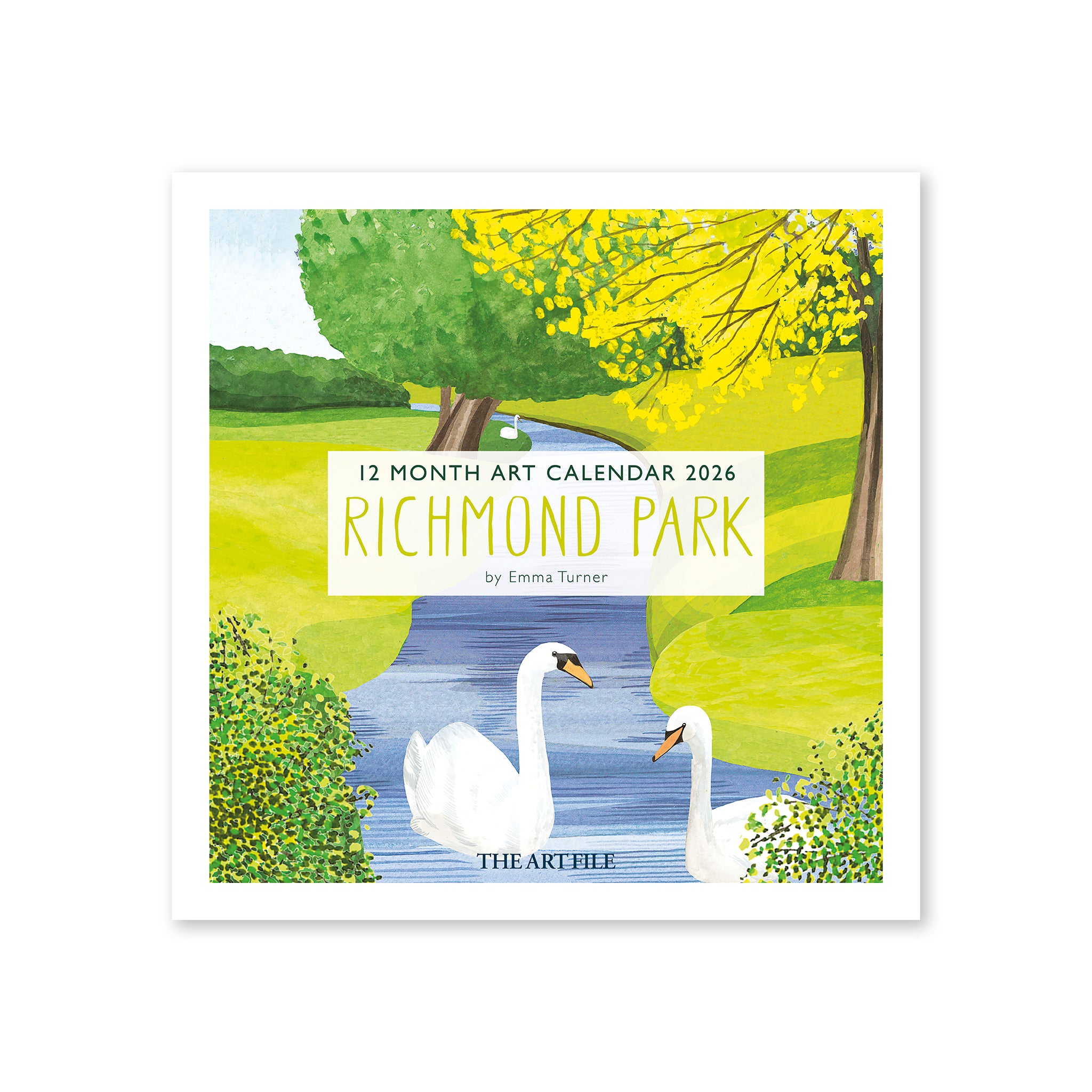 Richmond Park Nature 2026 12-Month Wall Calendar