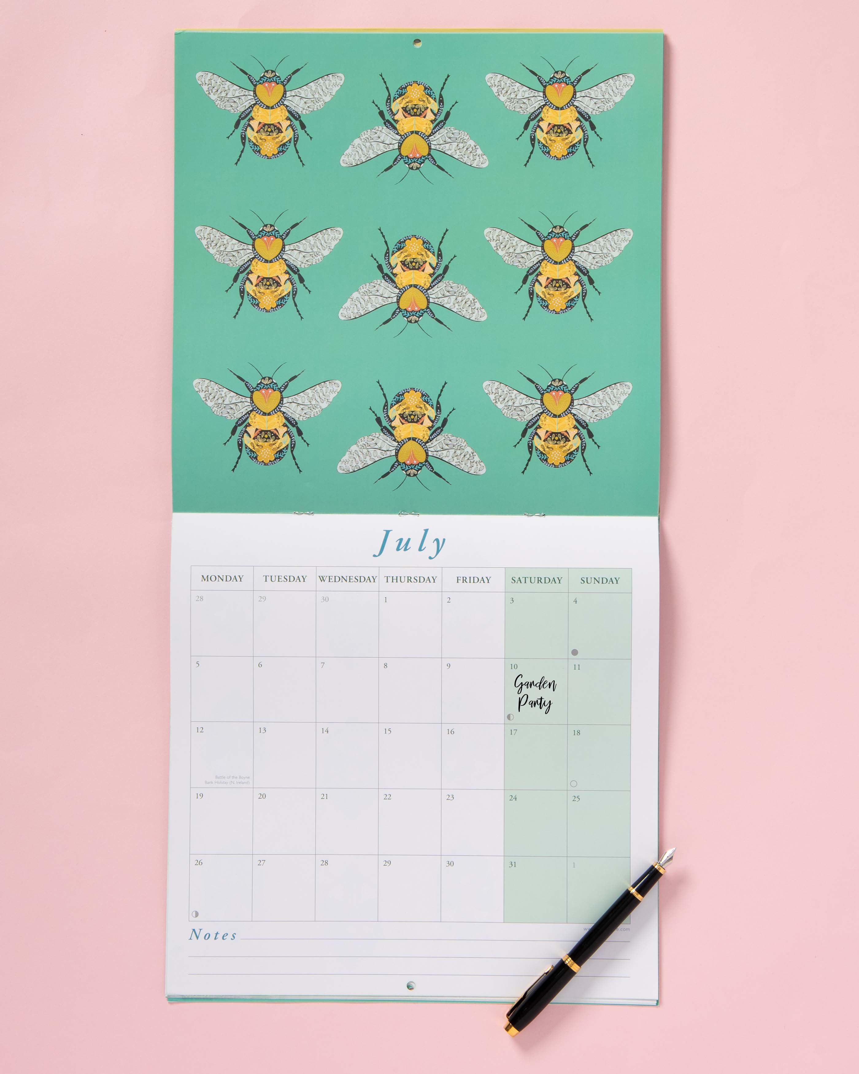 Pollen 2027 Wall Calendar