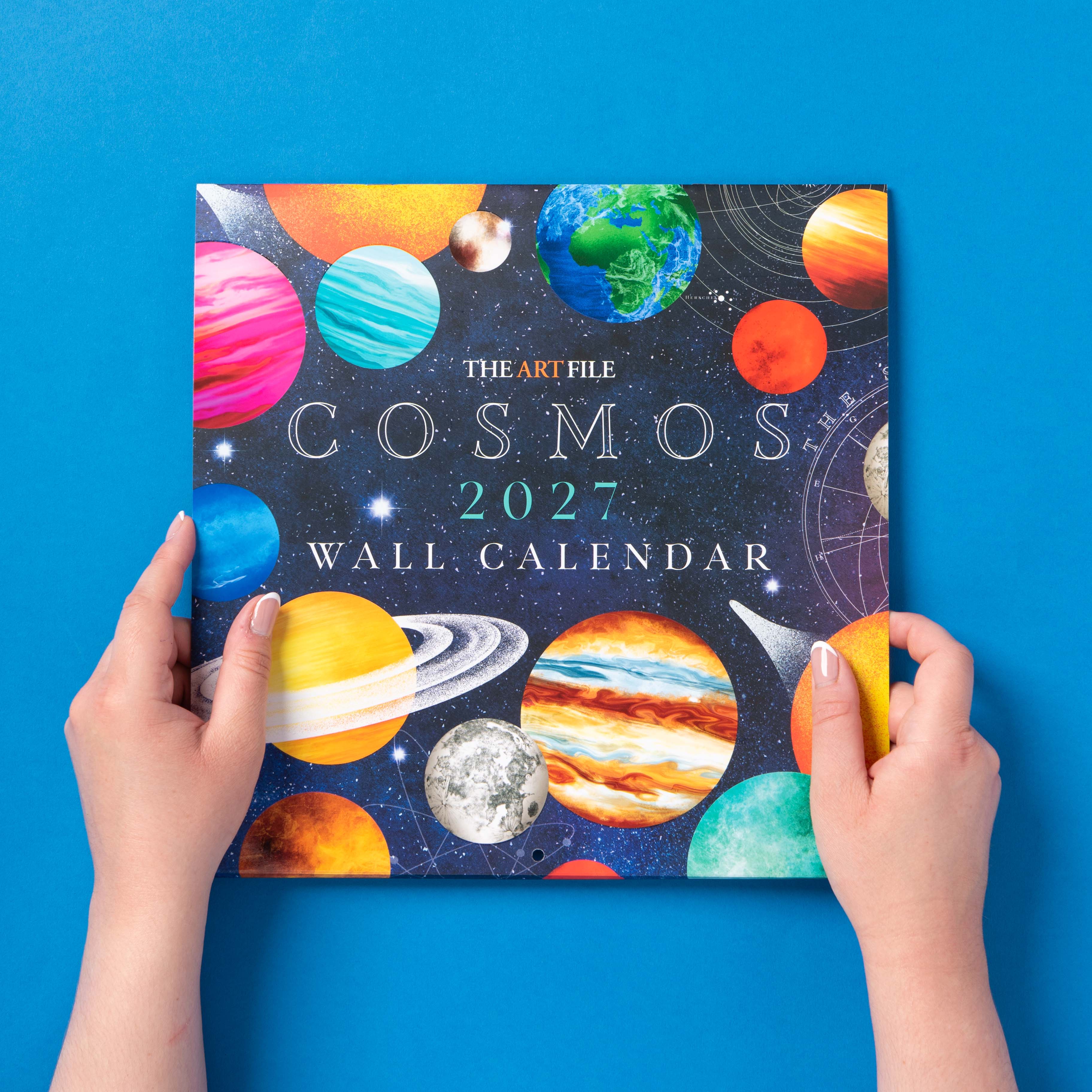 Cosmos 2027 Wall Calendar