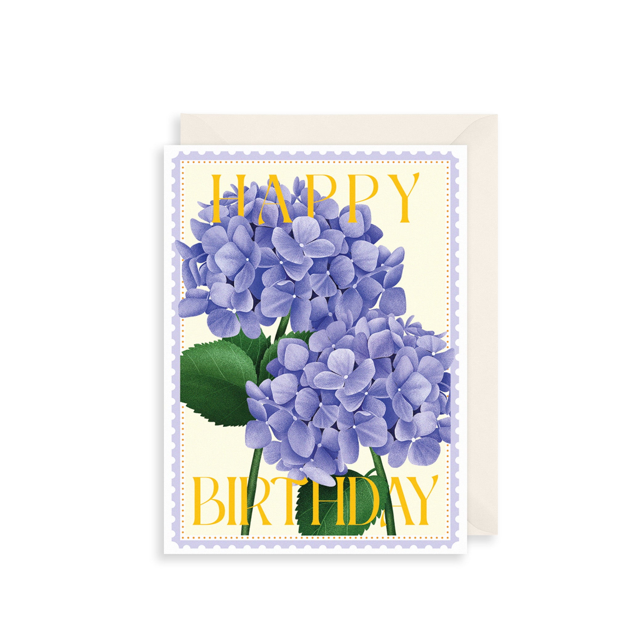 Hydrangea Greetings Card The Art File