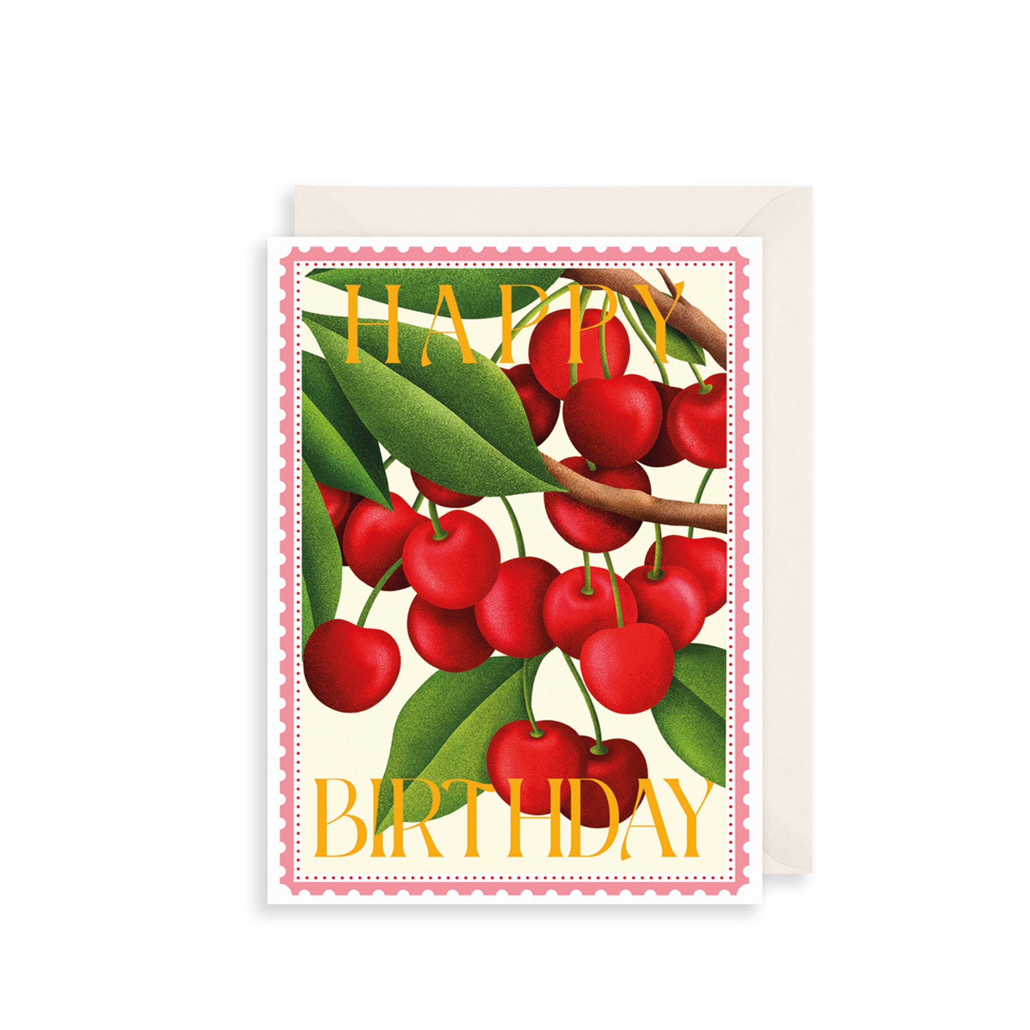 Cherries Greetings Card