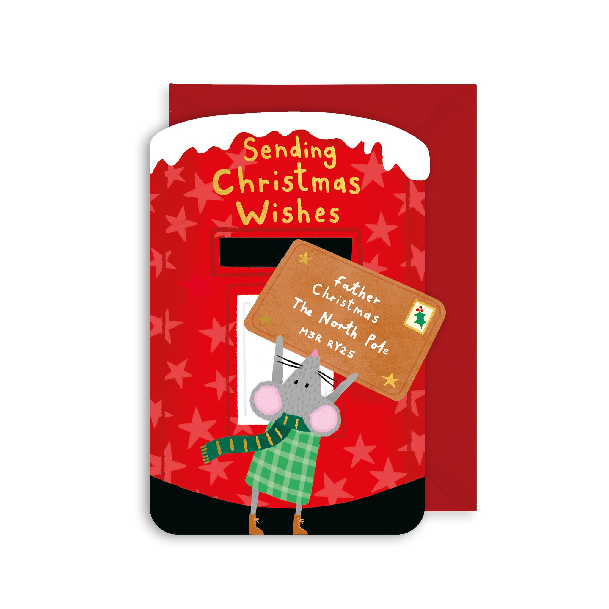 Letter to Santa Christmas Card