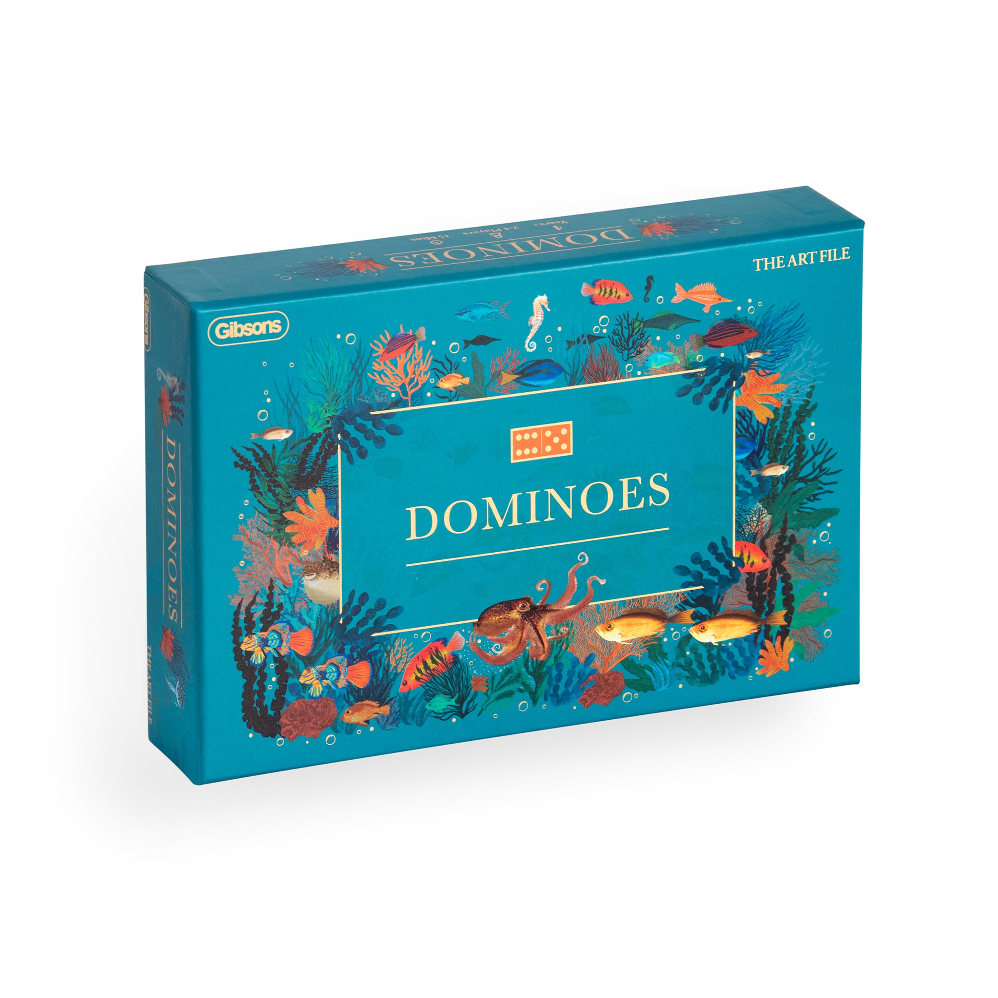 Dominoes Game - The Art File x Gibsons Games