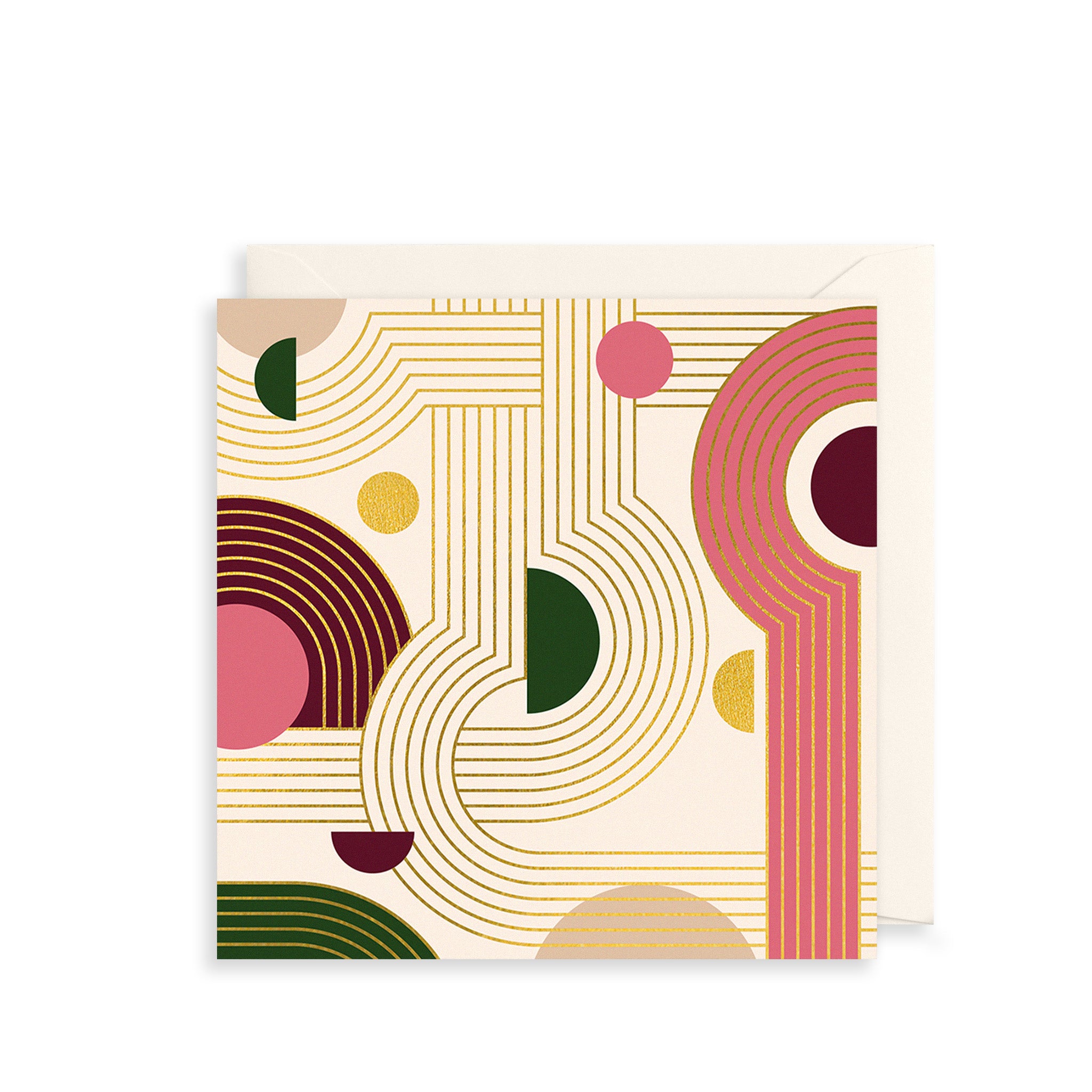 Golden Rug Greetings Card The Art File