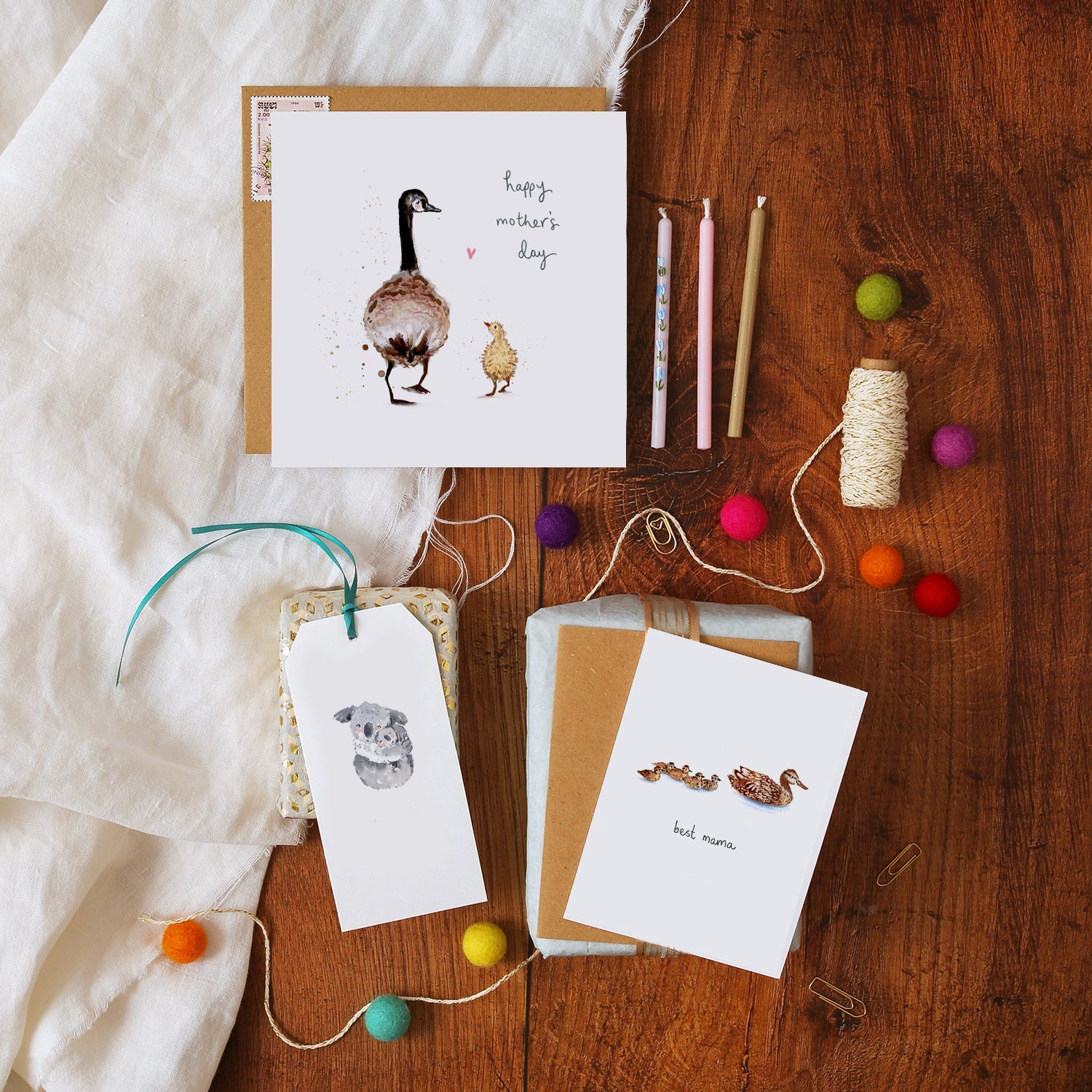 Geese Happy Mother's Day Card
