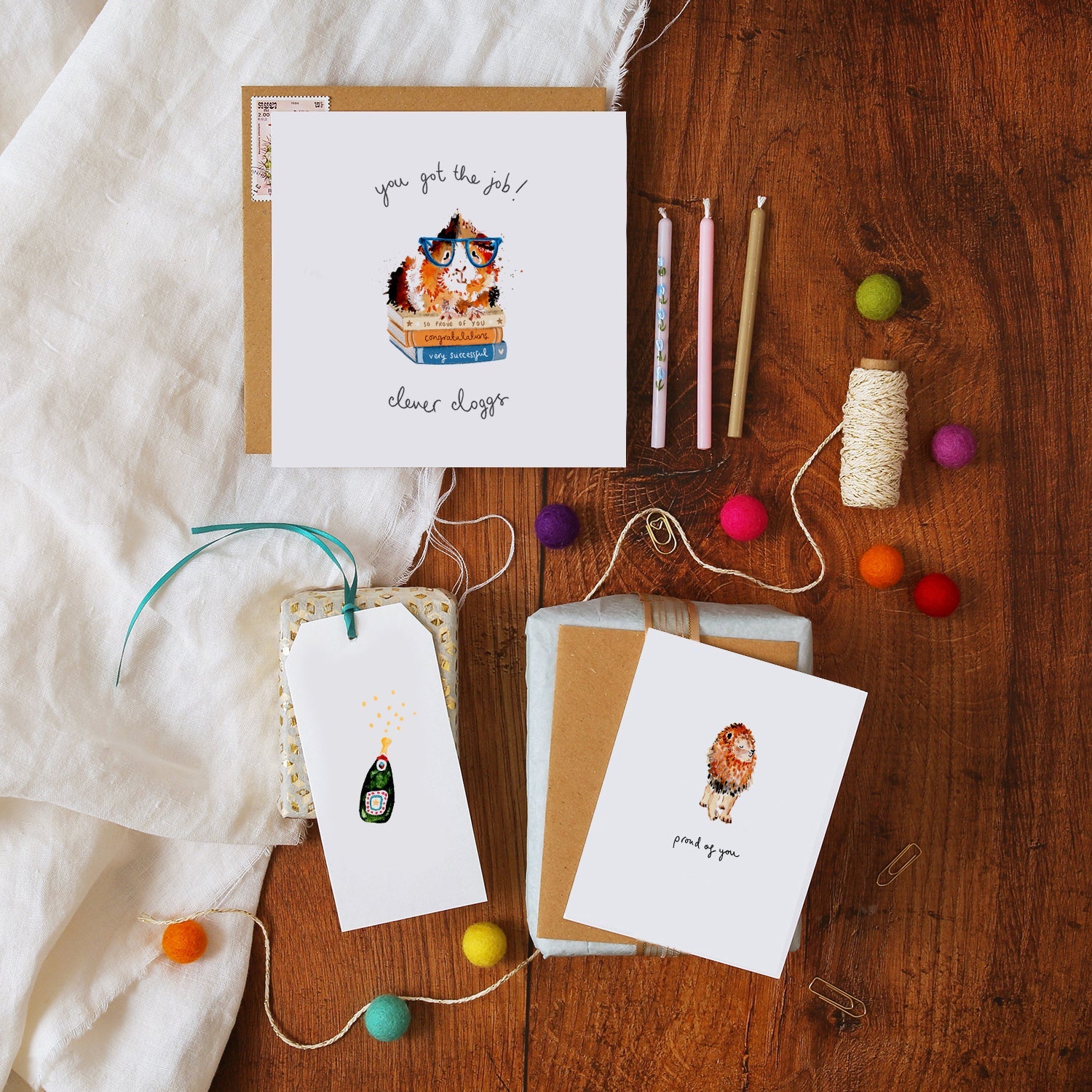 Guinea Pig You Got the Job Card