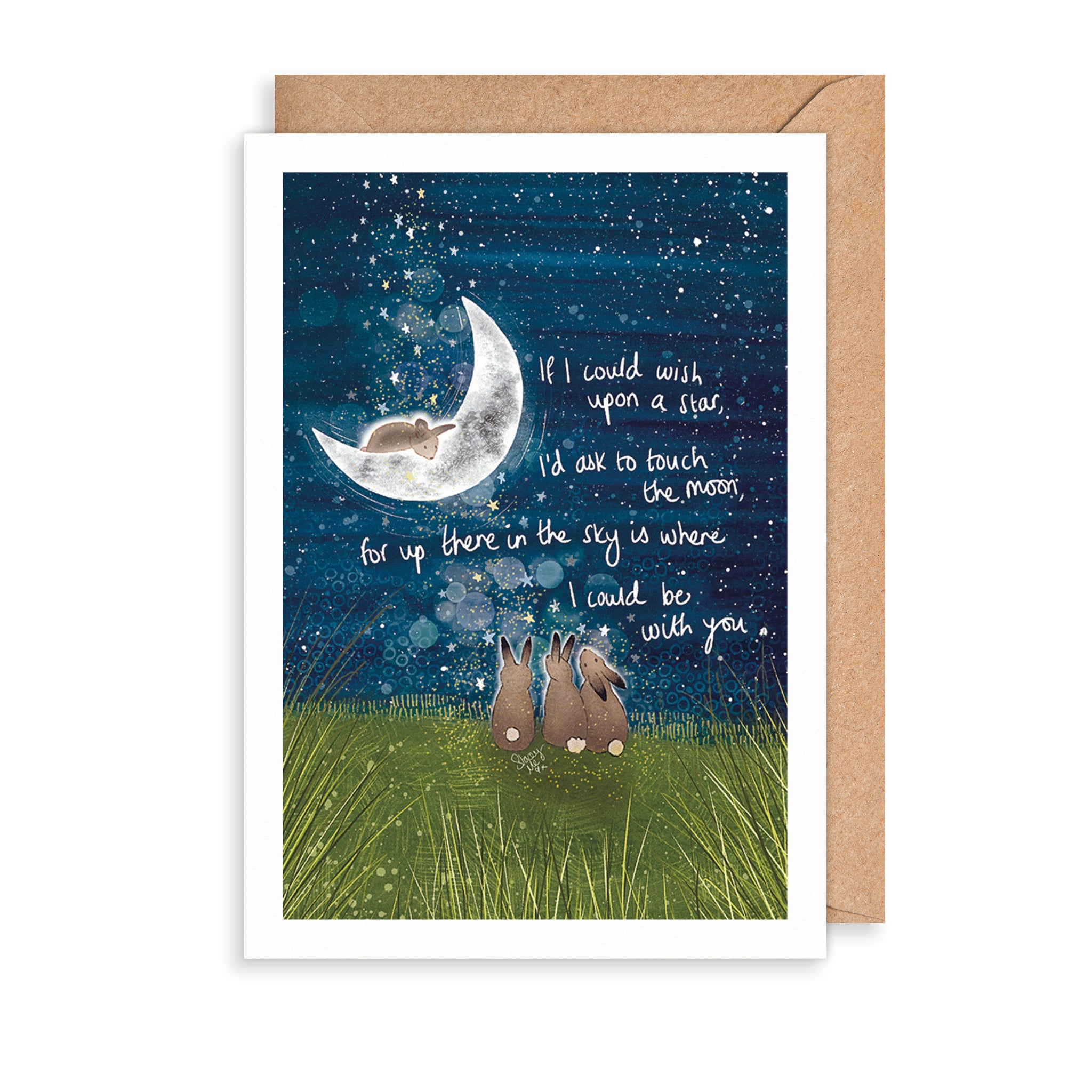 Wish Upon A Star Greetings Card