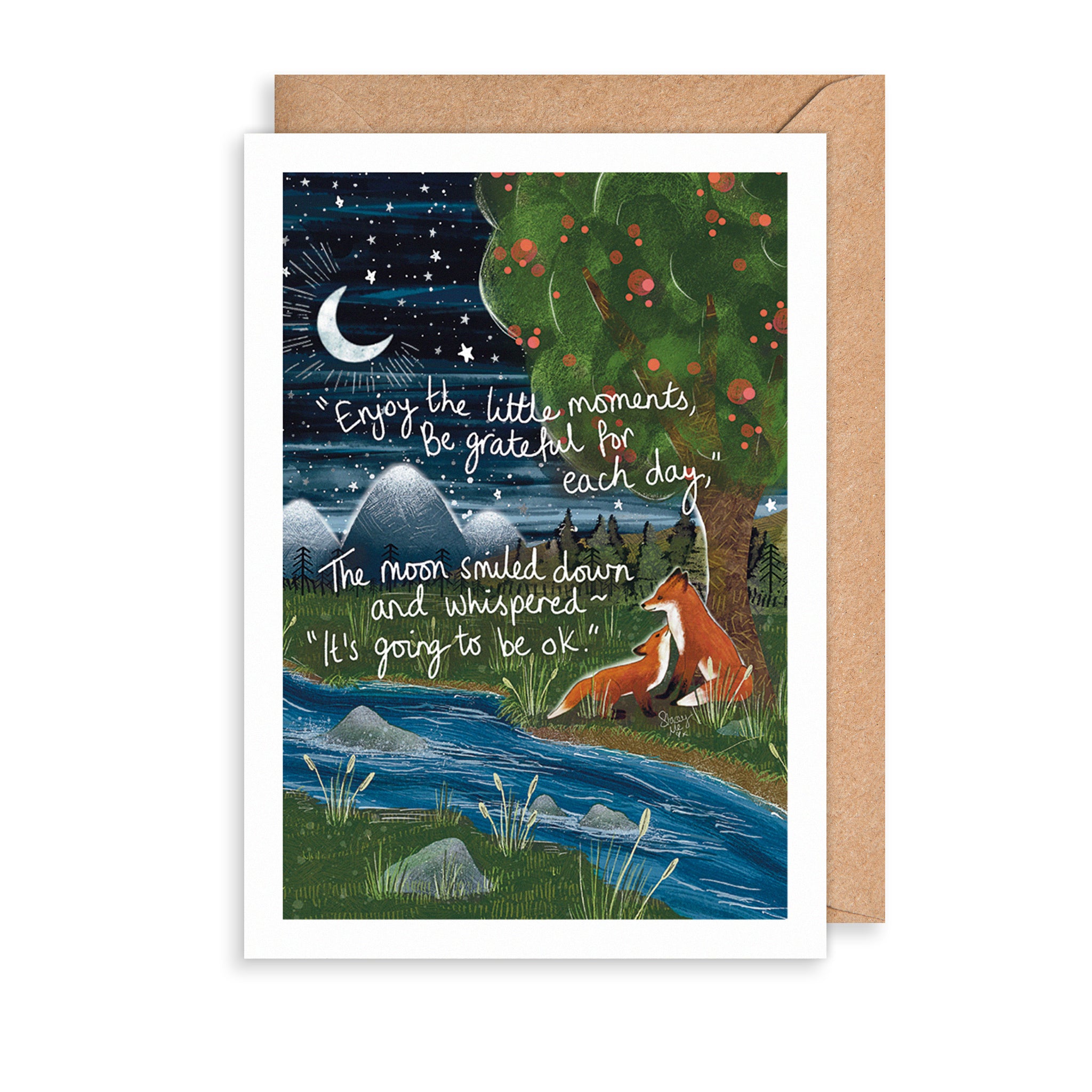 Enjoy The Moments Greetings Card