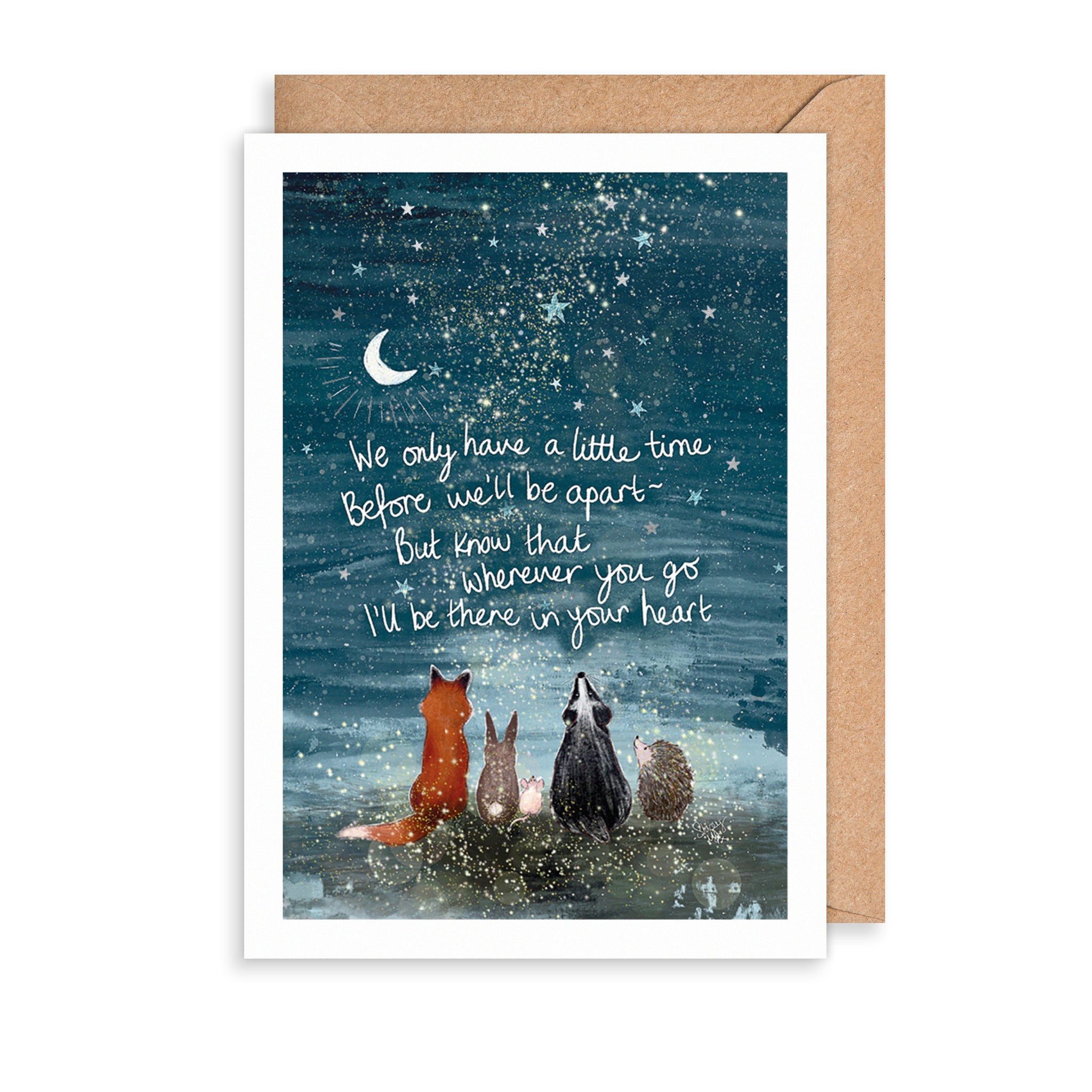 In Your Heart Greetings Card