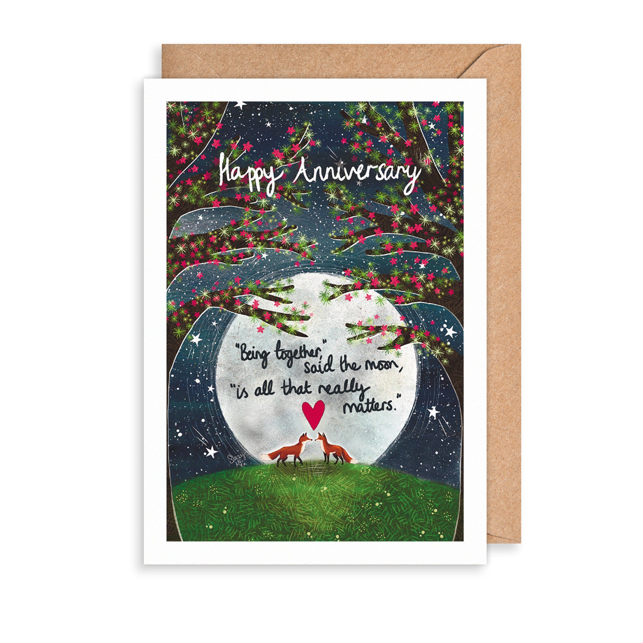 Being Together Anniversary Card