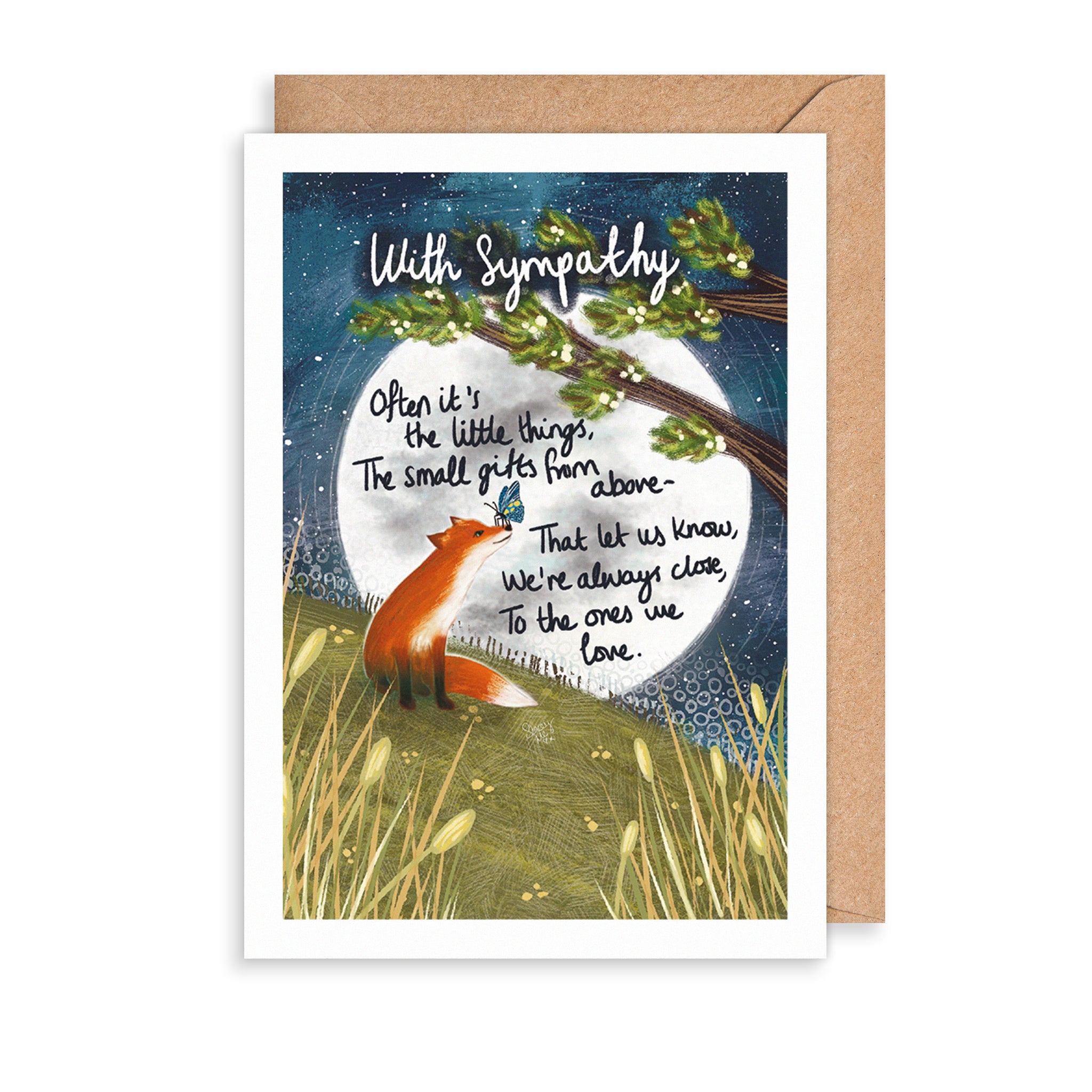 Little Things, Sympathy Greetings Card