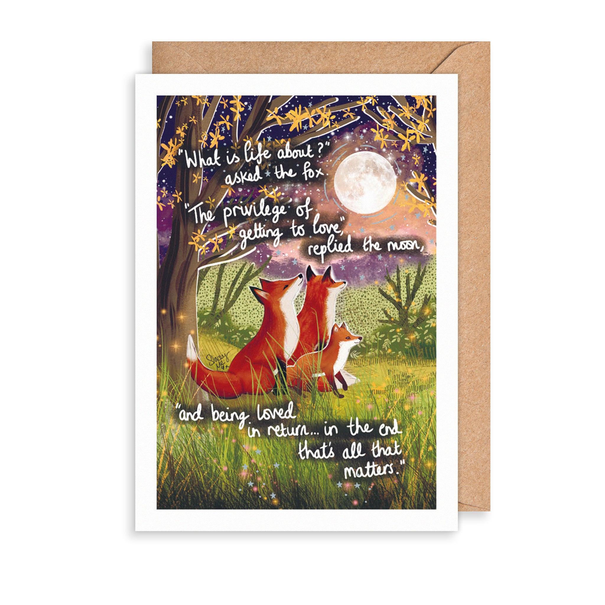 All That Matters Greetings Card