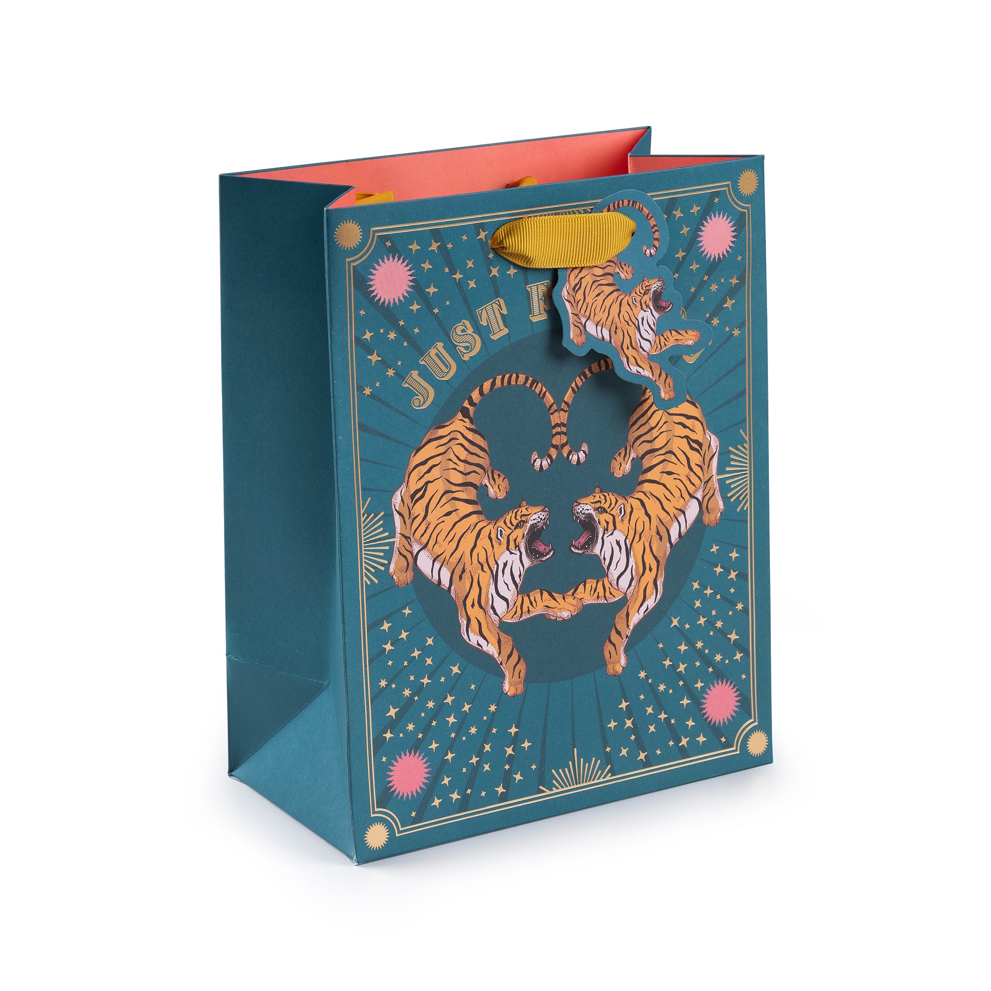 Tigers, Medium Gift Bag The Art File