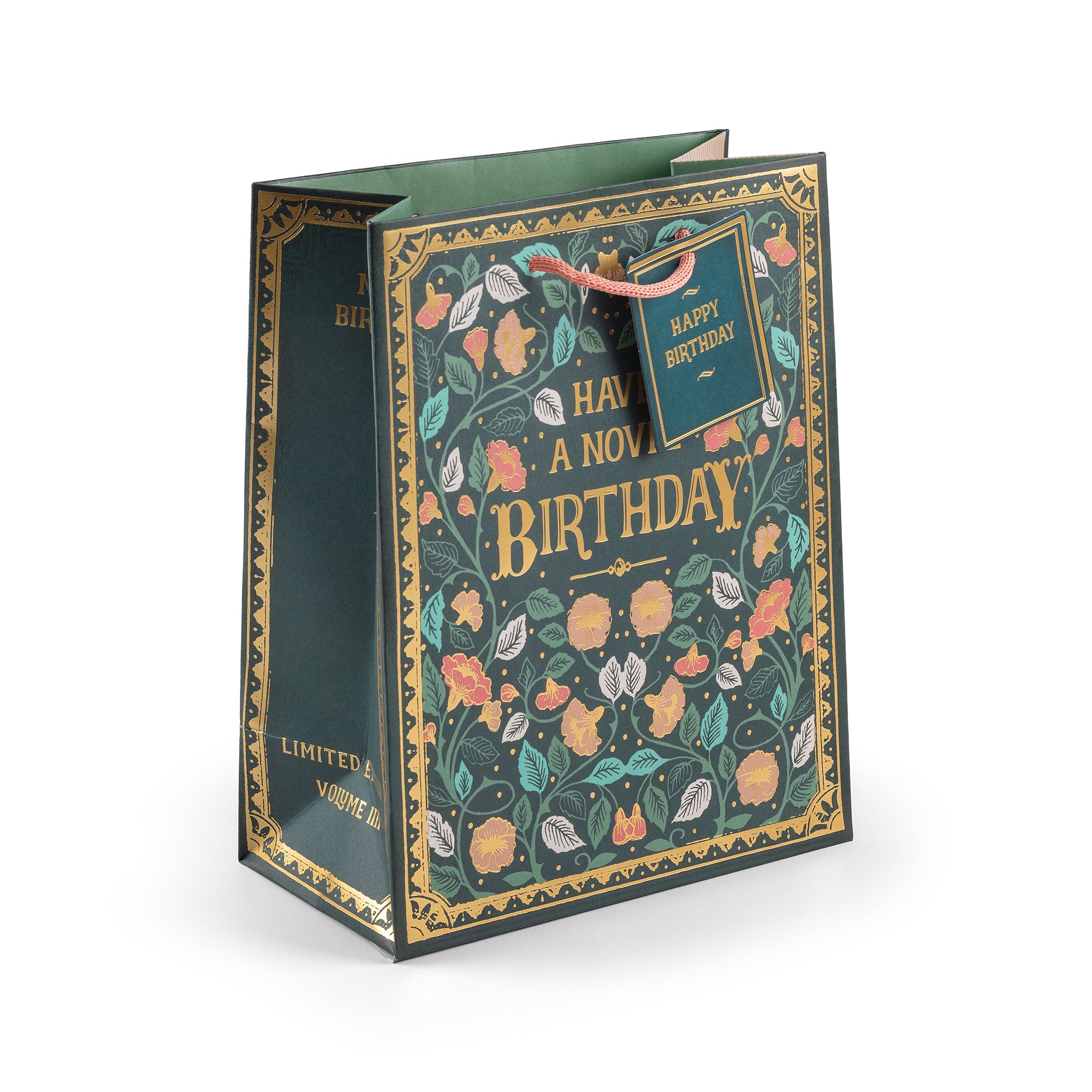 Novel Birthday, Medium Gift Bag
