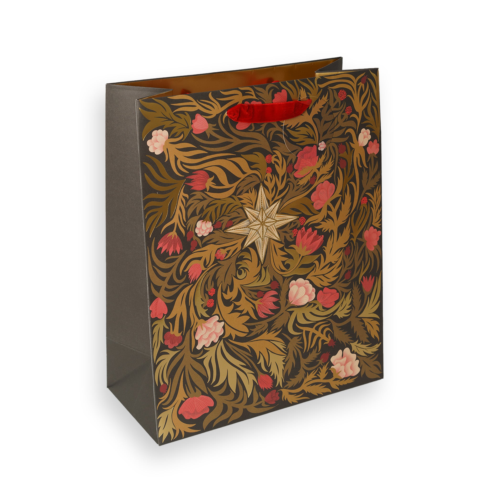 Festive Star, Large Christmas Gift Bag