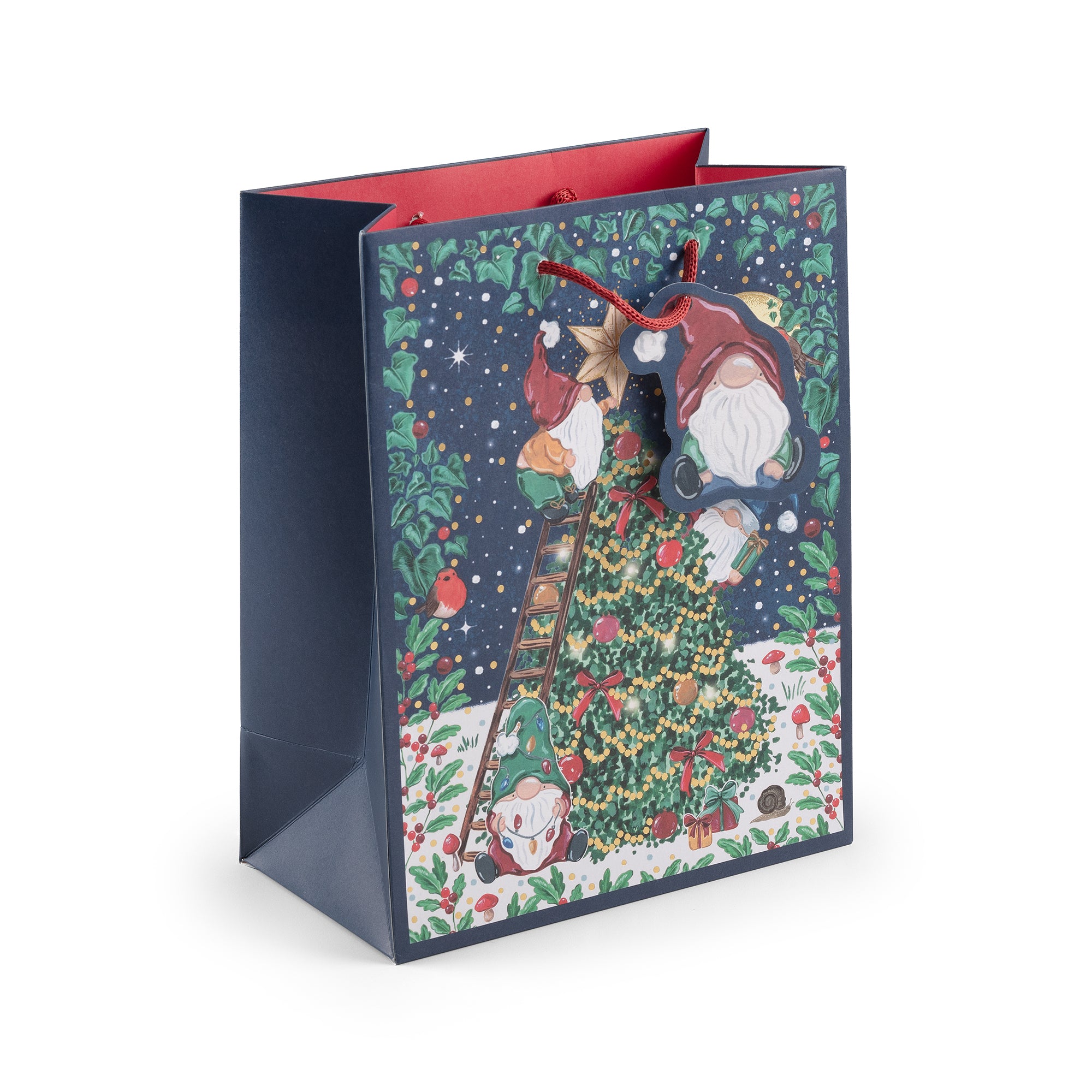 Gonk Village, Medium Christmas Gift Bag