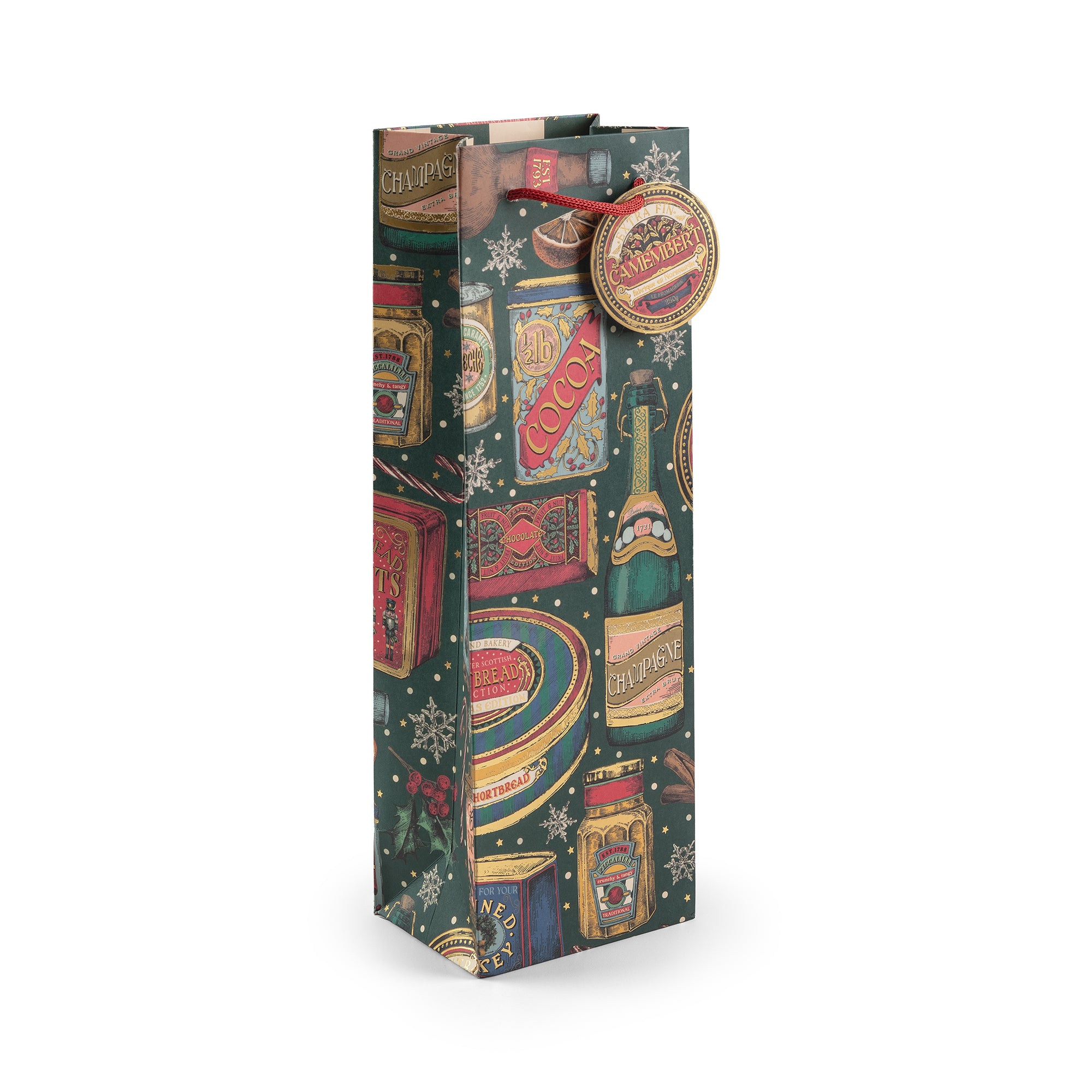 Penny Lane Christmas Bottle Bag