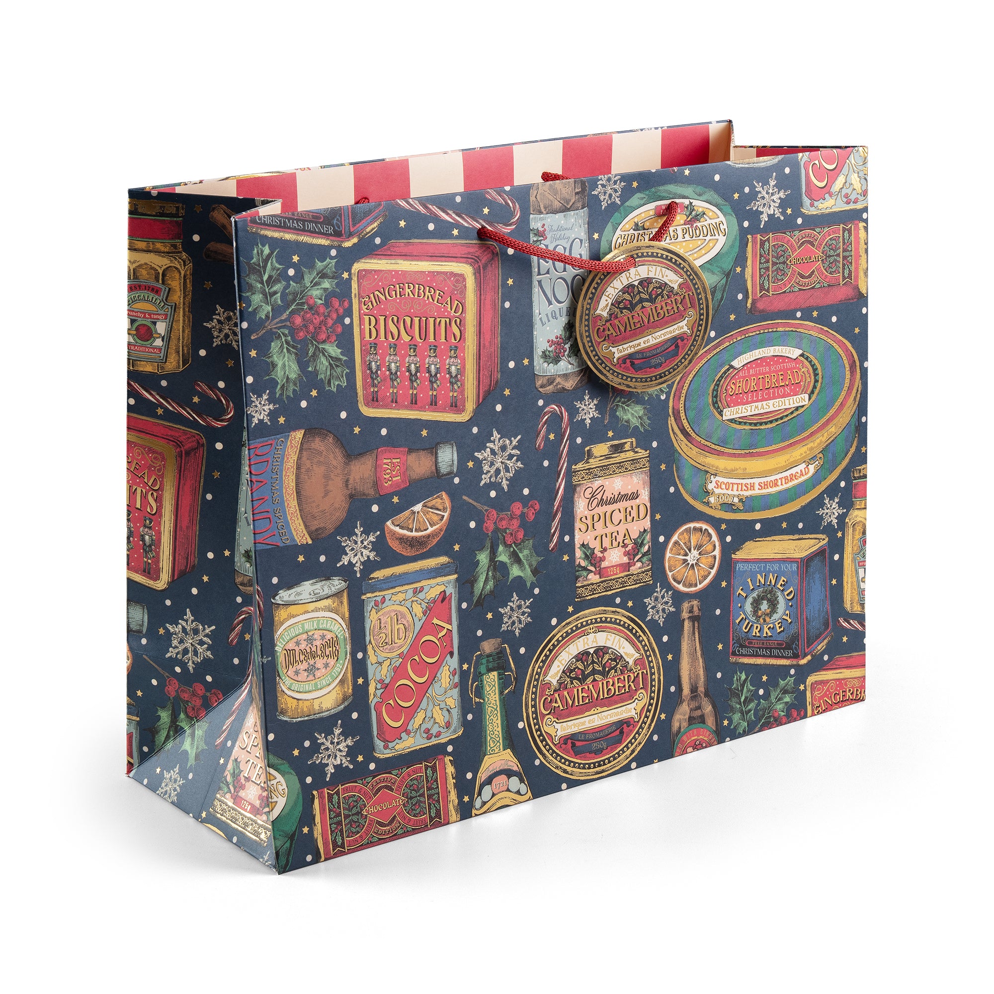 Penny Lane, Large Landscape Christmas Gift Bag