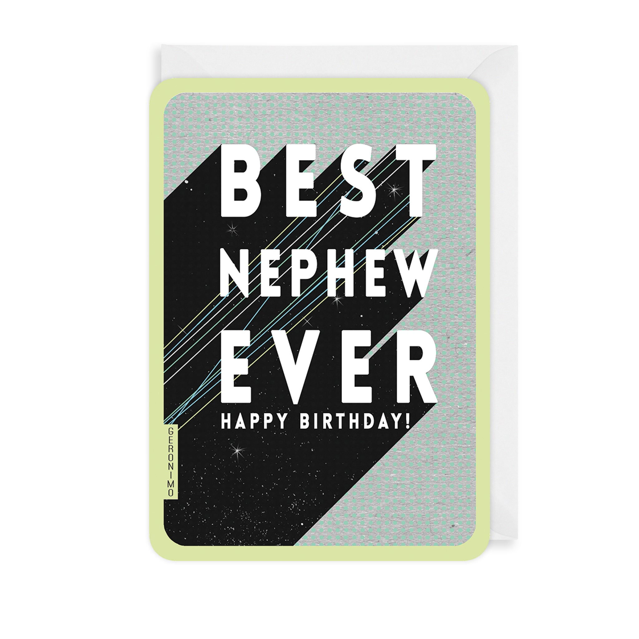 Best Nephew Ever Greetings Card The Art File