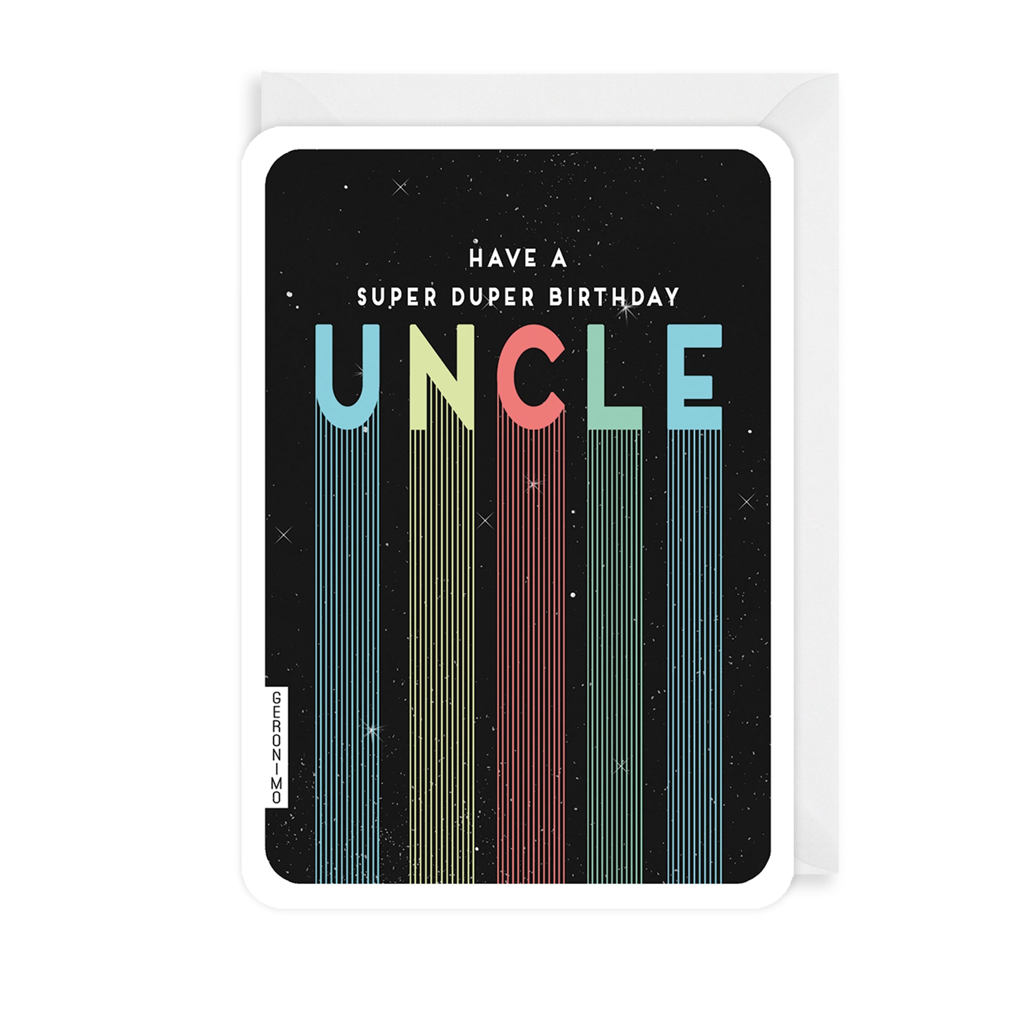 Birthday Uncle Greetings Card The Art File