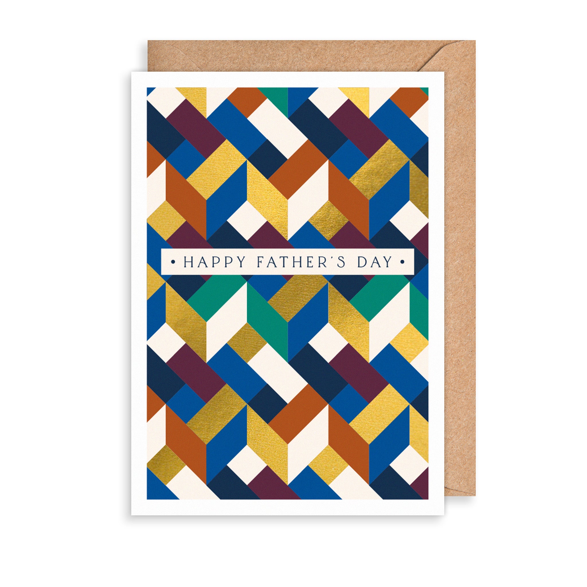 Happy Father's Day Greetings Card The Art File