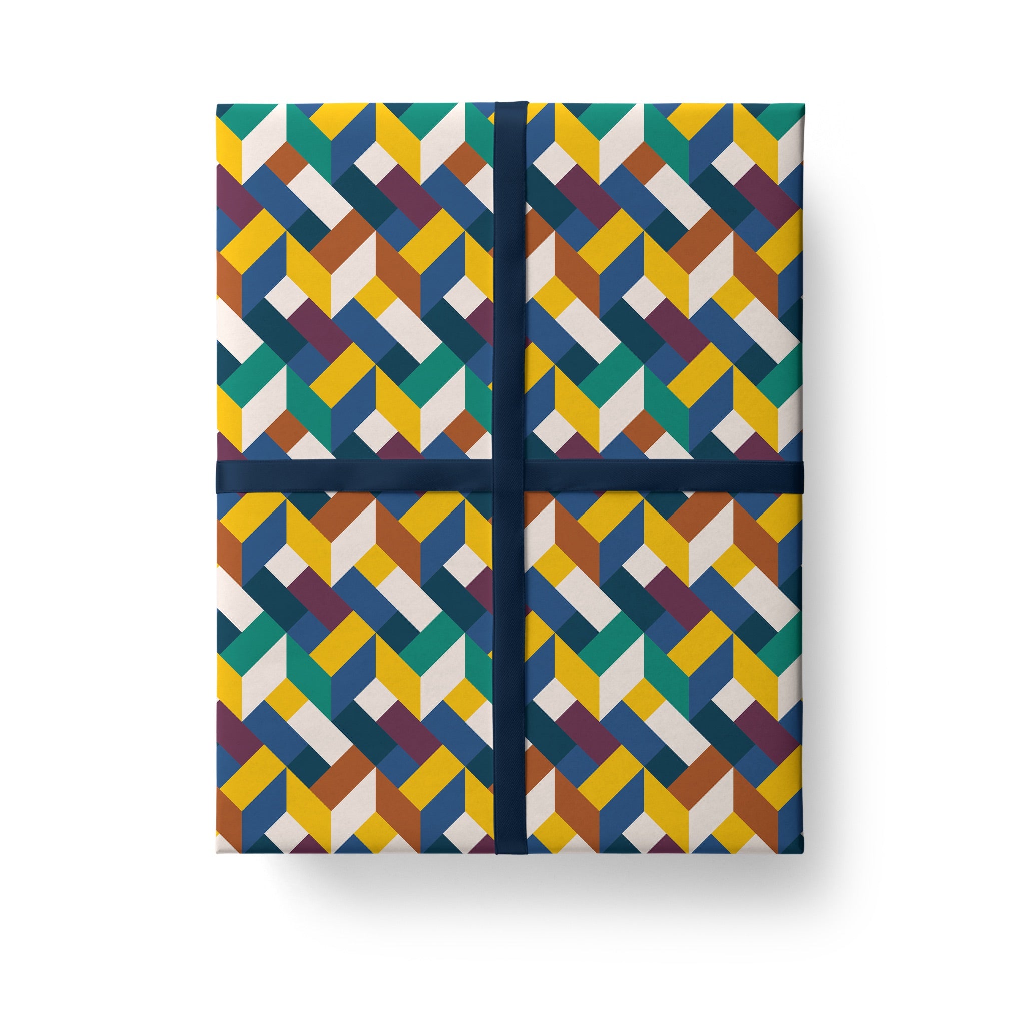 Geometric Gift Wrap